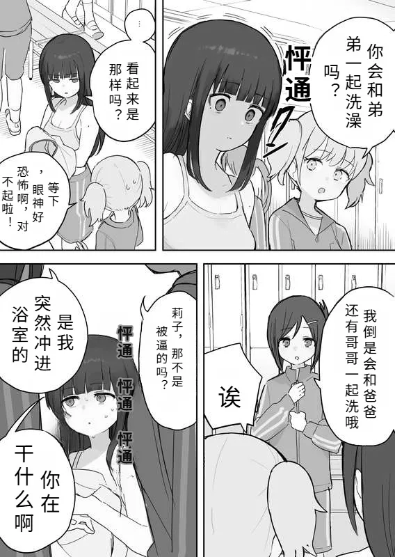 Page 1 of お風呂でのこと＋次の日の夜【FUSAL AI 汉化】