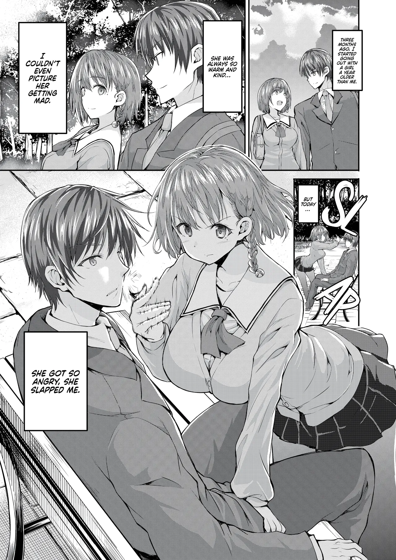 Page 2 of [Sweet Avenue (Kaduchi)] Onee-san ni Okoraretari Nakanaori SEX Shitari | First Comes Scolding, Then Comes Make-up Sex [English] [J18] [Decensored] [Digital]
