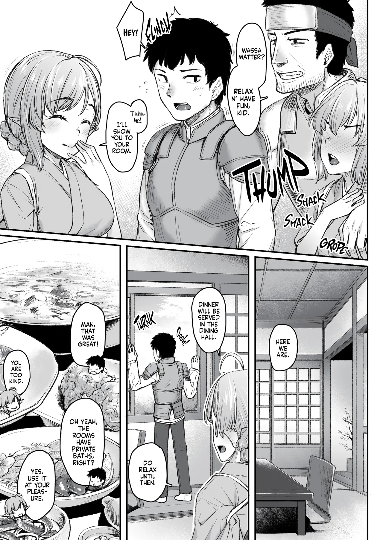 Page 4 of [Area14 (Kasei)] Elf Refle + Elf Refle ~Wakaba~ | Elven Massage + Wakaba's First Customer [English] [J18] [Decensored]