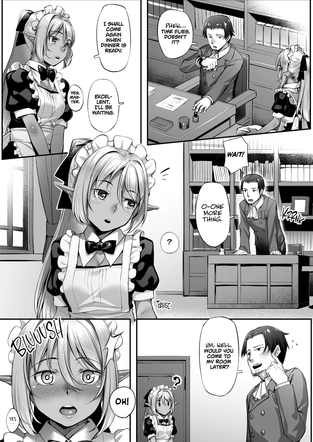 Page 3 of [Area14 (Kasei)] Maid-san to no Seikatsu | Life With a Dark Elf Maid [English] [J18] [Decensored] [Digital]