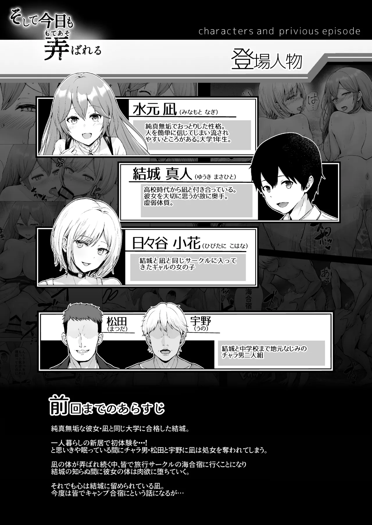 Page 2 of [Graphic L (Erun)] Soshite Kyou mo Moteasobareru 4 ~Yama Camp! Cosplay Hen~ [Eng][MTL]