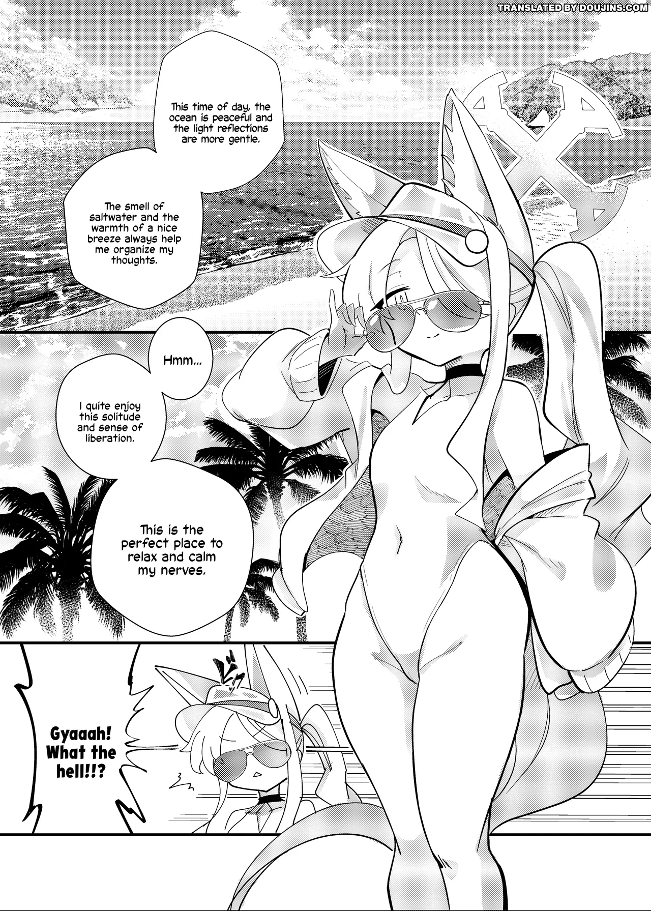 Page 2 of [Tabi Glass (Sukurasa)] E-Romantic Seaside (Blue Archive) [English] {Doujins.com} [Digital]