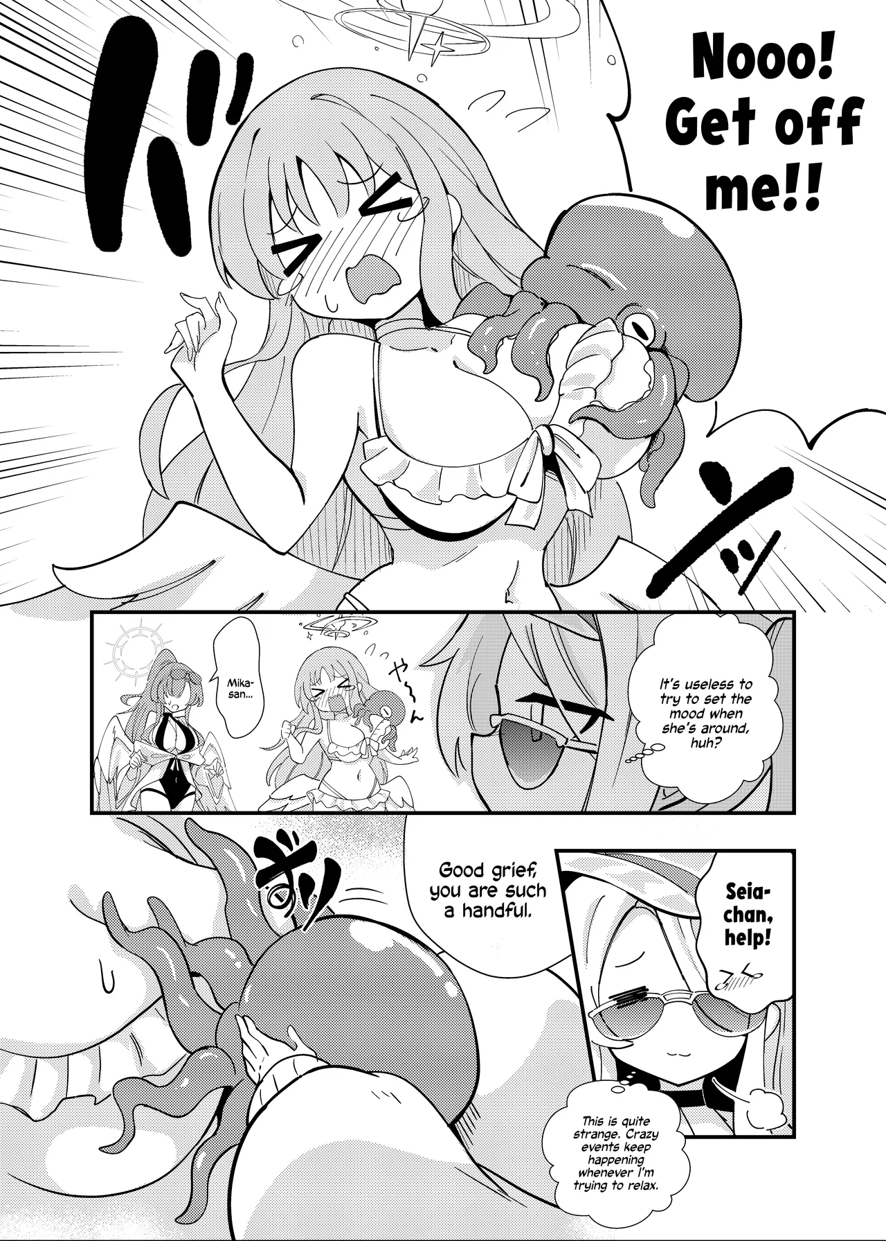 Page 3 of [Tabi Glass (Sukurasa)] E-Romantic Seaside (Blue Archive) [English] {Doujins.com} [Digital]