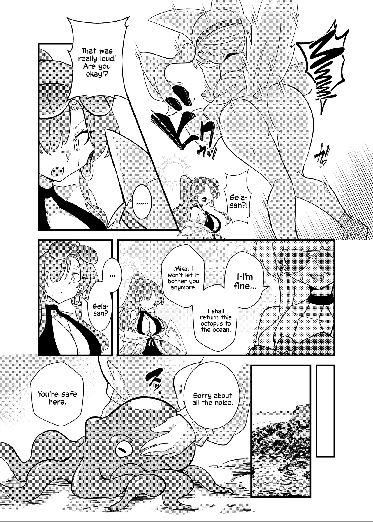 Page 5 of [Tabi Glass (Sukurasa)] E-Romantic Seaside (Blue Archive) [English] {Doujins.com} [Digital]