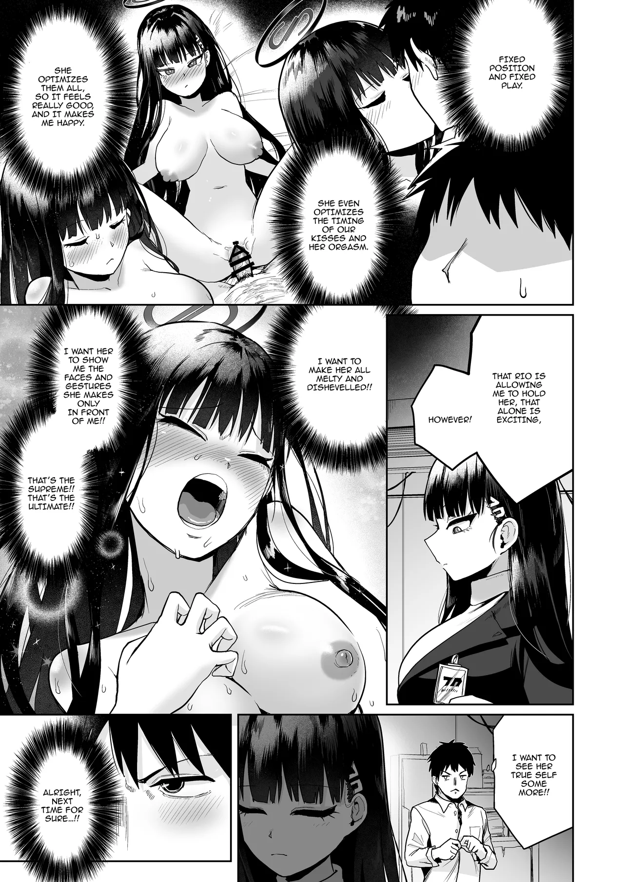 Page 4 of [Owakari Itadaketa darou ka (Umiyamasoze)] Rio no Gouriteki Sex to Sensei no Higouriteki Sex | Rio's Logical Sex and Sensei's Illogical Sex (Blue Archive) [English] {Doujins.com} [Digital]