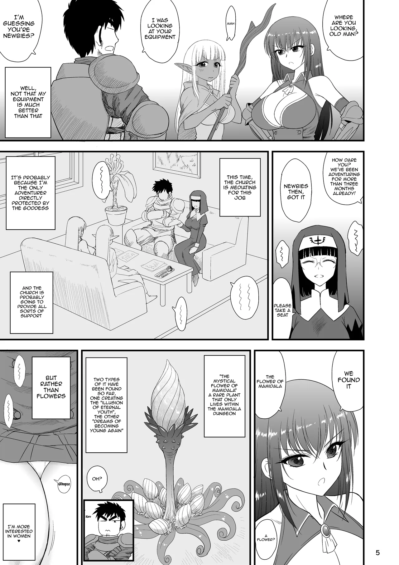 Page 4 of [BLACK DOG (Kuroinu Juu)] Mami no Meikyuu 2 Leskko Boukensha Hen | Mami's Dungeon 2 - Lesbian Adventurer Edition [English] {Doujins.com} [Digital]
