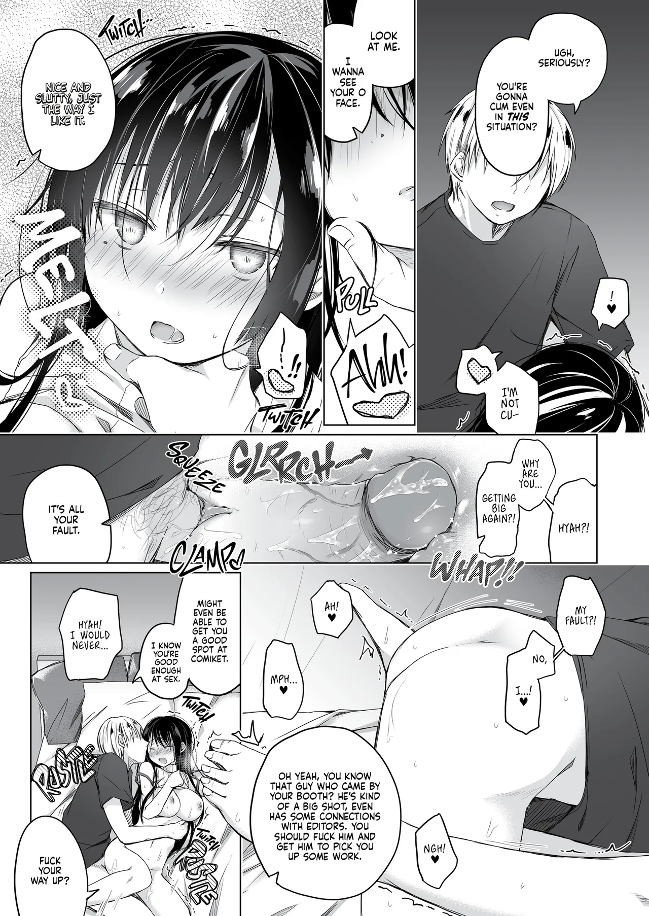 Page 113 of [Hirahira (Hirari)] Ero Doujin Sakka no Boku no Kanojo wa Uwaki nante Shinai. Soushuuhen | A Doujinshi Artist Would Never Cheat On Me Anthology [English] [J18] [Decensored]