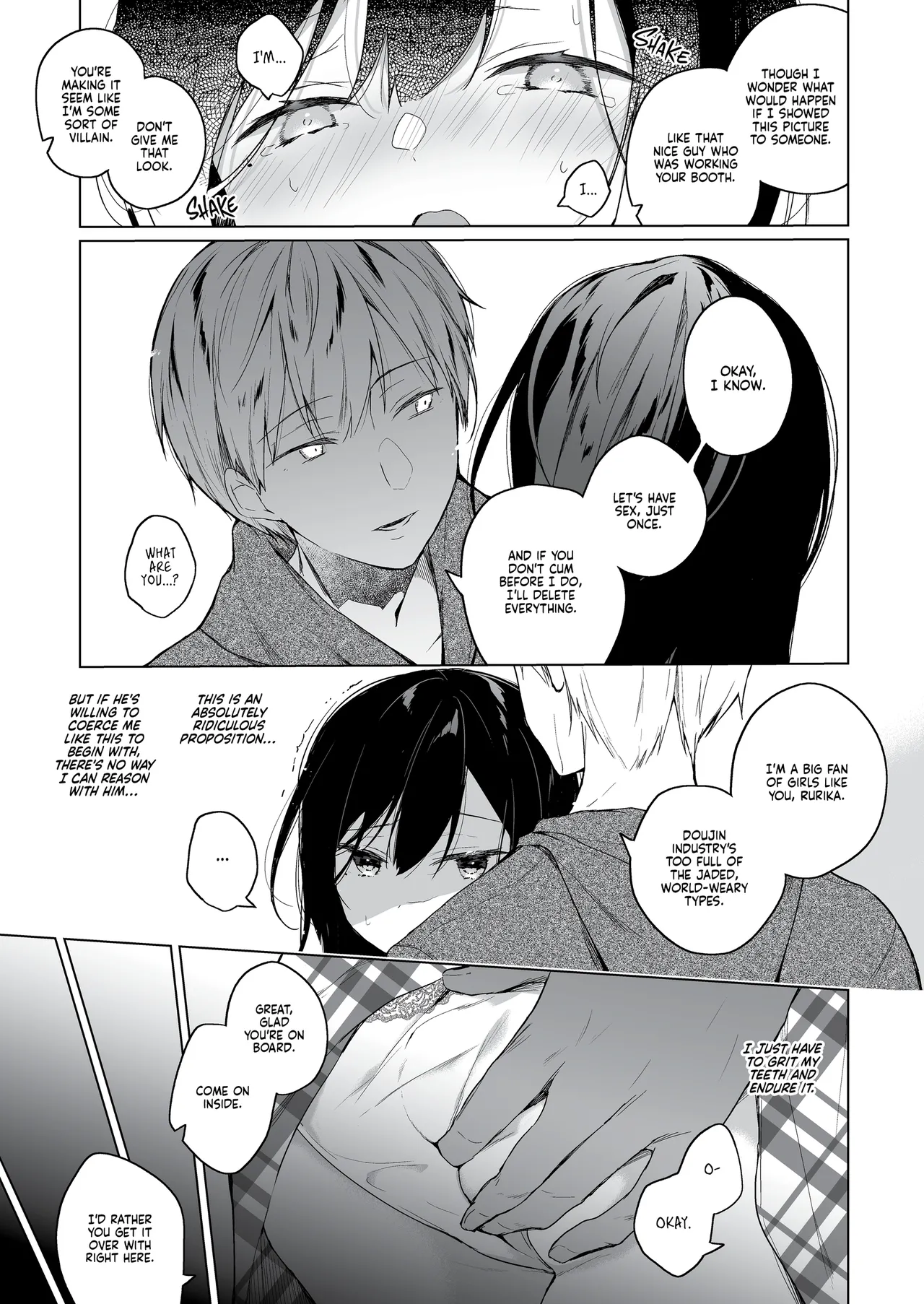 Page 16 of [Hirahira (Hirari)] Ero Doujin Sakka no Boku no Kanojo wa Uwaki nante Shinai. Soushuuhen | A Doujinshi Artist Would Never Cheat On Me Anthology [English] [J18] [Decensored]