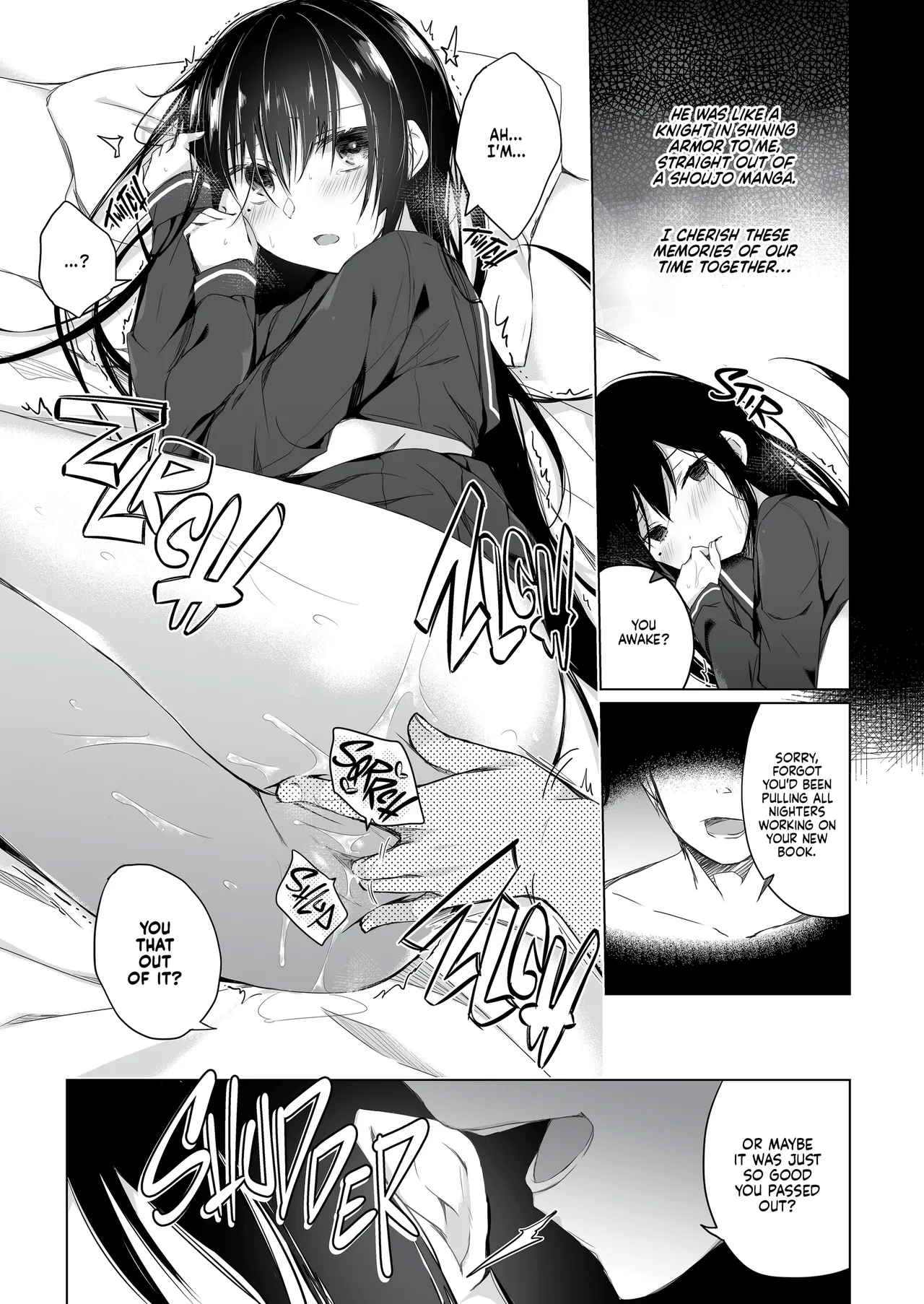 Page 36 of [Hirahira (Hirari)] Ero Doujin Sakka no Boku no Kanojo wa Uwaki nante Shinai. Soushuuhen | A Doujinshi Artist Would Never Cheat On Me Anthology [English] [J18] [Decensored]