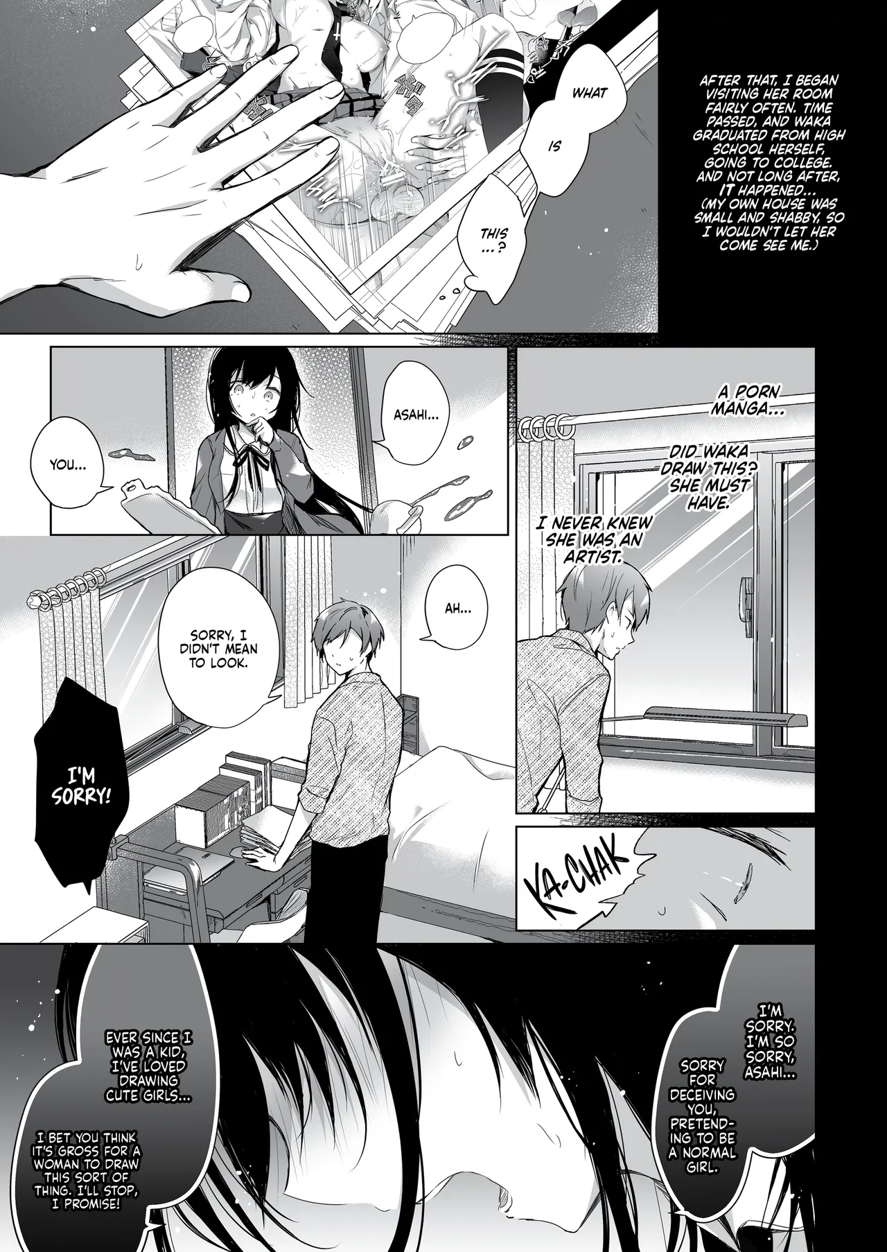 Page 6 of [Hirahira (Hirari)] Ero Doujin Sakka no Boku no Kanojo wa Uwaki nante Shinai. Soushuuhen | A Doujinshi Artist Would Never Cheat On Me Anthology [English] [J18] [Decensored]