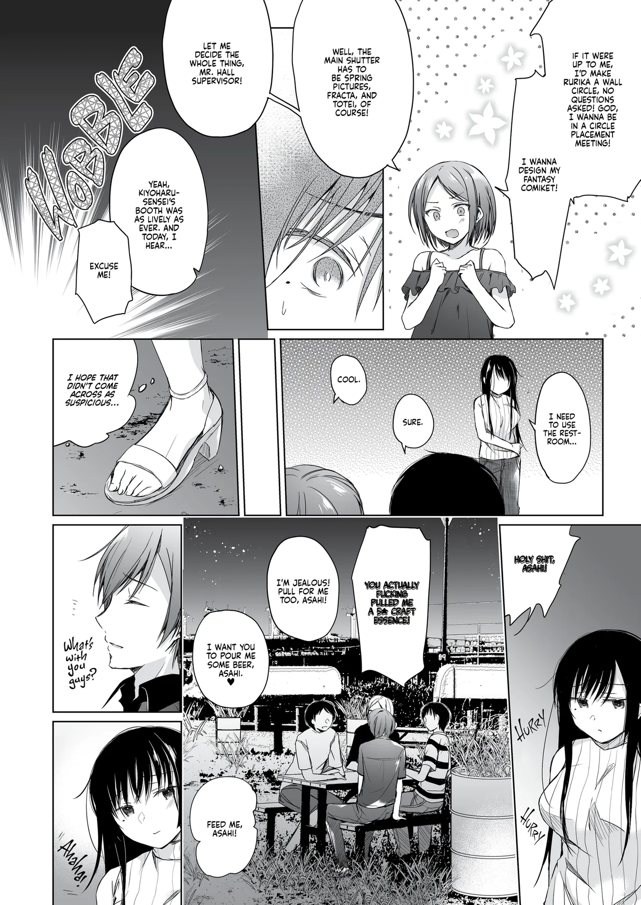 Page 78 of [Hirahira (Hirari)] Ero Doujin Sakka no Boku no Kanojo wa Uwaki nante Shinai. Soushuuhen | A Doujinshi Artist Would Never Cheat On Me Anthology [English] [J18] [Decensored]