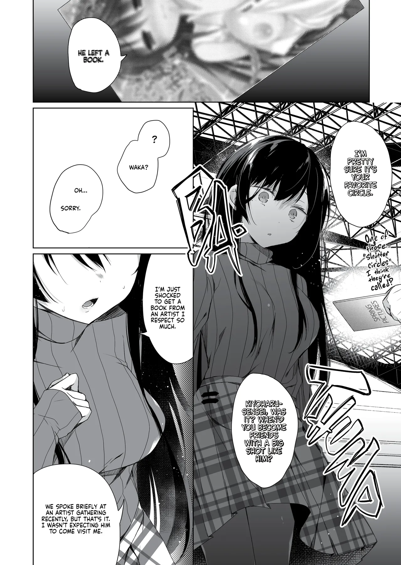 Page 9 of [Hirahira (Hirari)] Ero Doujin Sakka no Boku no Kanojo wa Uwaki nante Shinai. Soushuuhen | A Doujinshi Artist Would Never Cheat On Me Anthology [English] [J18] [Decensored]