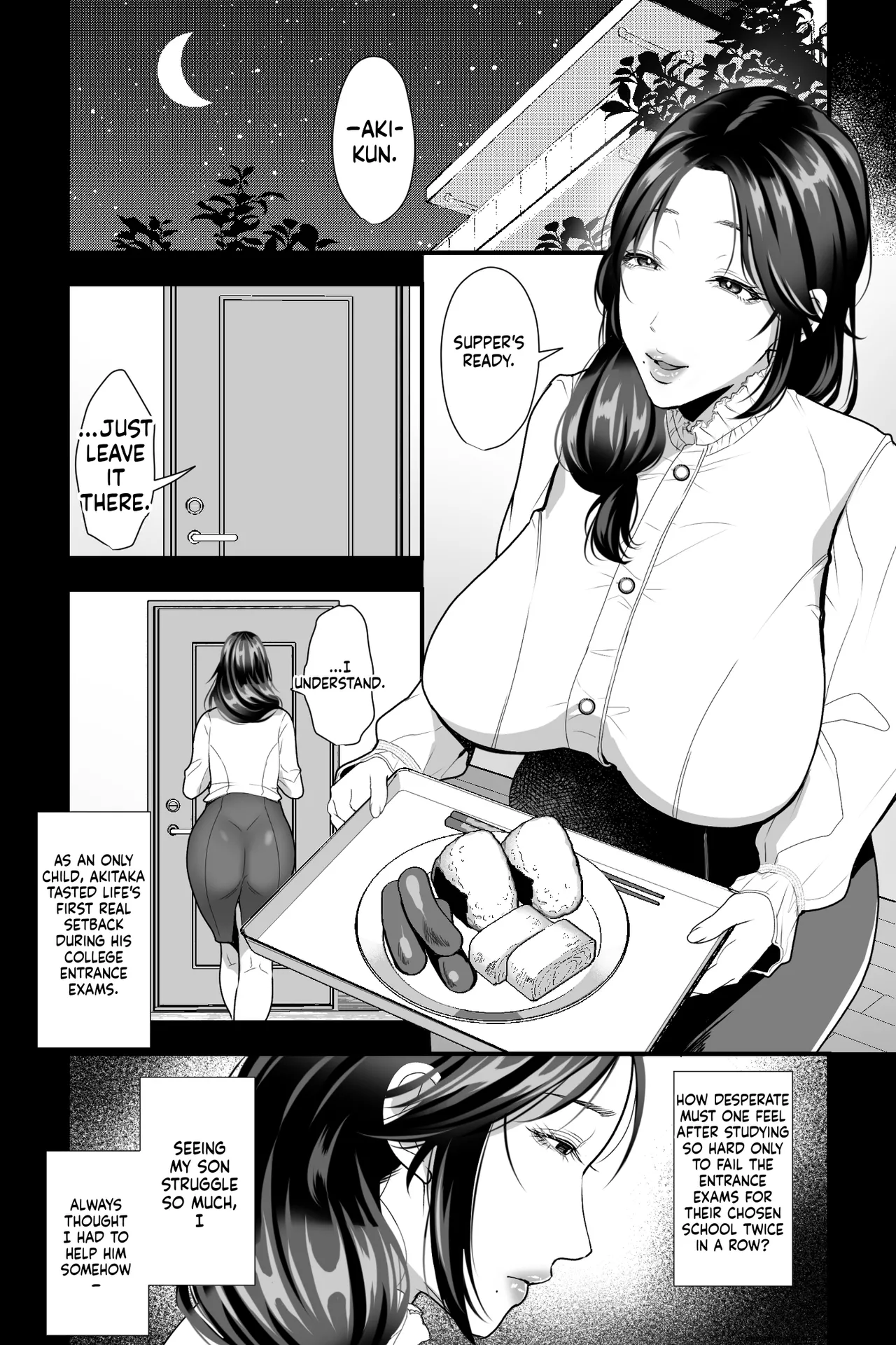 Page 2 of Haha Ochi Nikki ~Ureta Jitsubo no Nama Manko o Seishori Benjo ni Otosu made