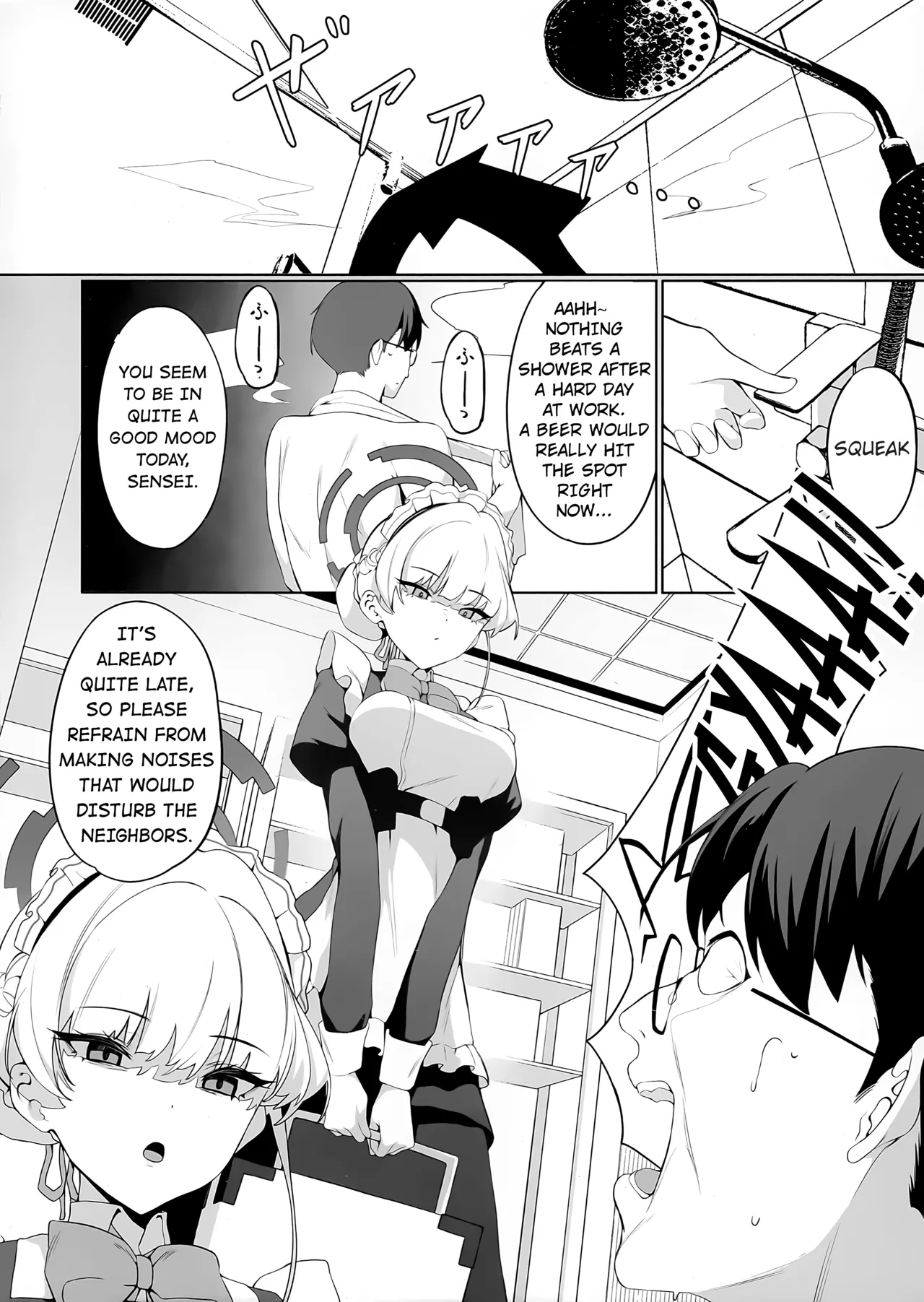 Page 3 of (C106) [Happy Mayonnaise (ASLA)] Sensei Kore wa Watashi no Ninmu desu Douzo Otsukai Kudasai (Blue Archive) [English] [20K1TL]