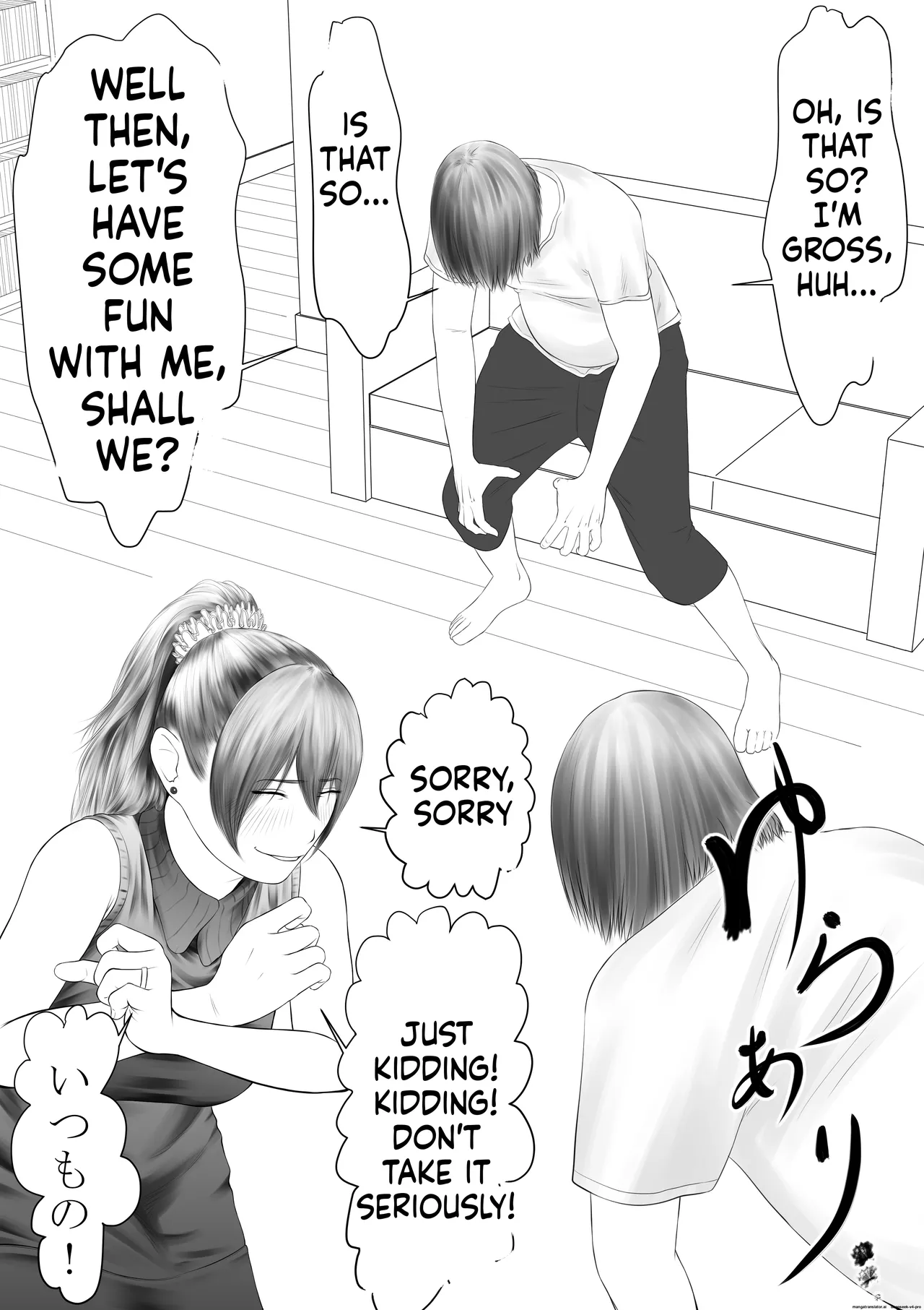 Page 3 of Okaasan ga Hidoi Koto o Iu node, Hippa Taitara, Yal Koto ga Dekimashita