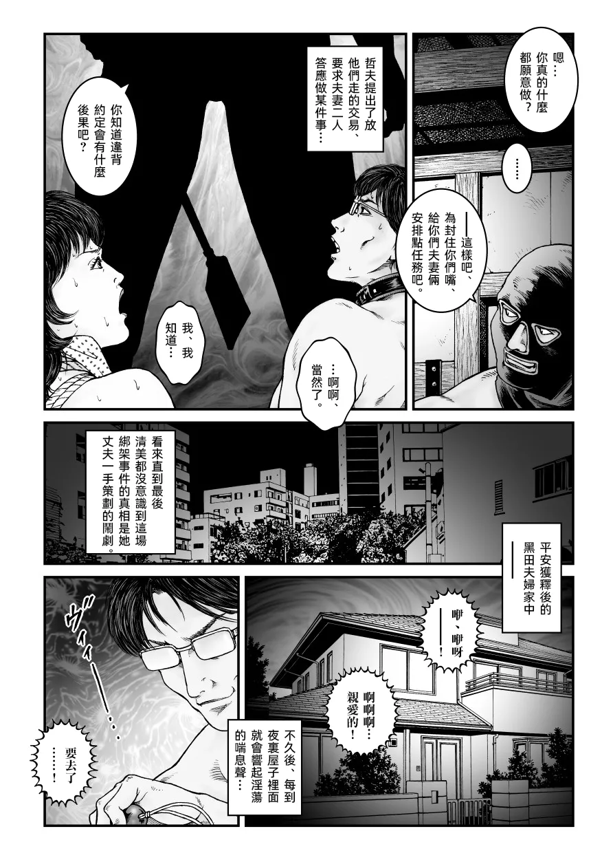 Page 29 of [Nightmare Express-悪夢の宅配便-] 欲望回帰第491章-昭和猟奇譚女犯仕置人哲夫【4】拉致夫婦W調教譚_後編-[大祭司个人汉化]