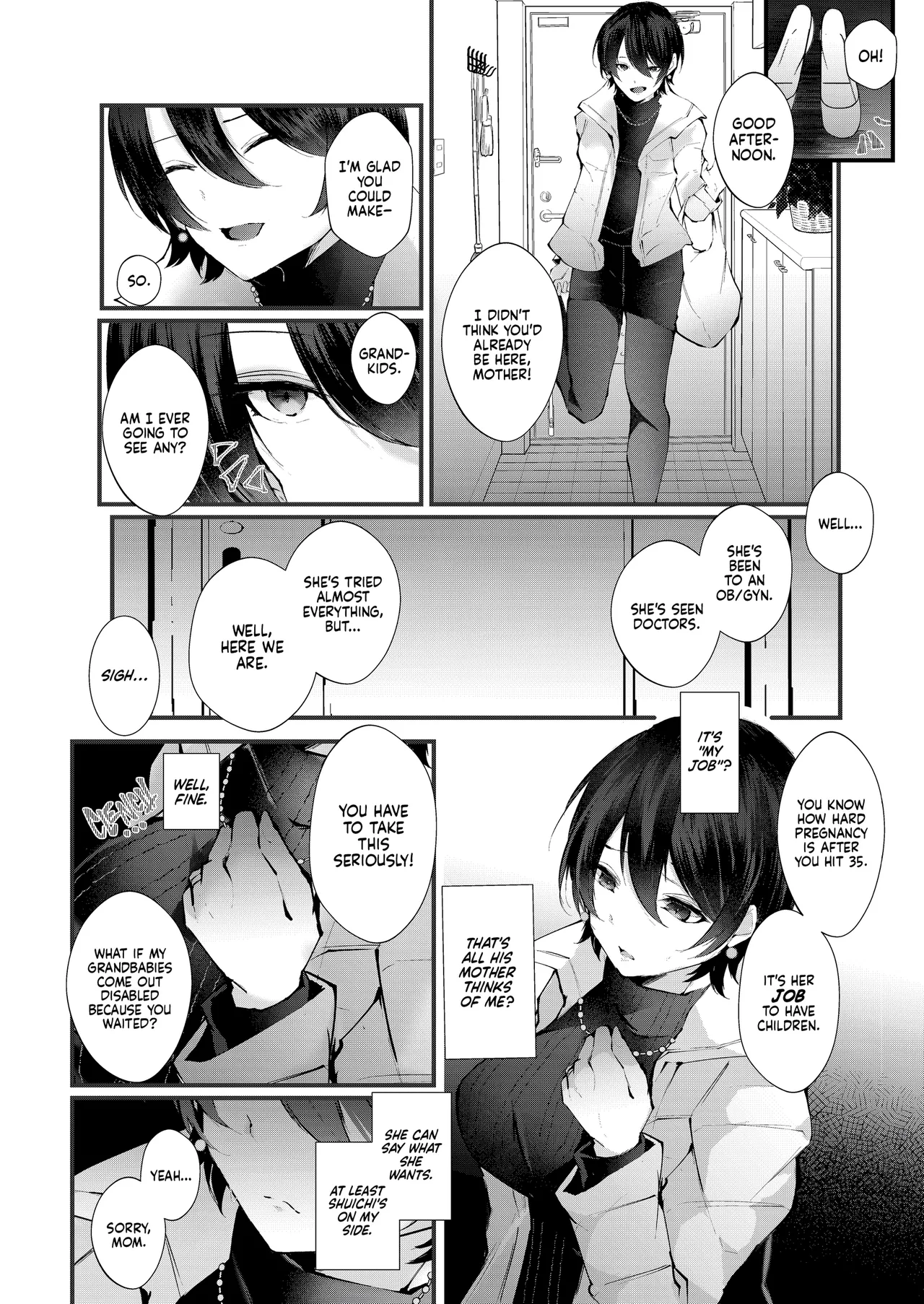 Page 41 of [FZ: (Fujisaki Fujiko)] Kakkou no Rakuin ~Ninkatsu Kyonyuu Hitozuma ga Biyaku Jirashi Massage ni Kokomo mo Karada mo Ochiru made~ | The Mark of the Cuckoo [English] [J18] [Decensored] [Digital]