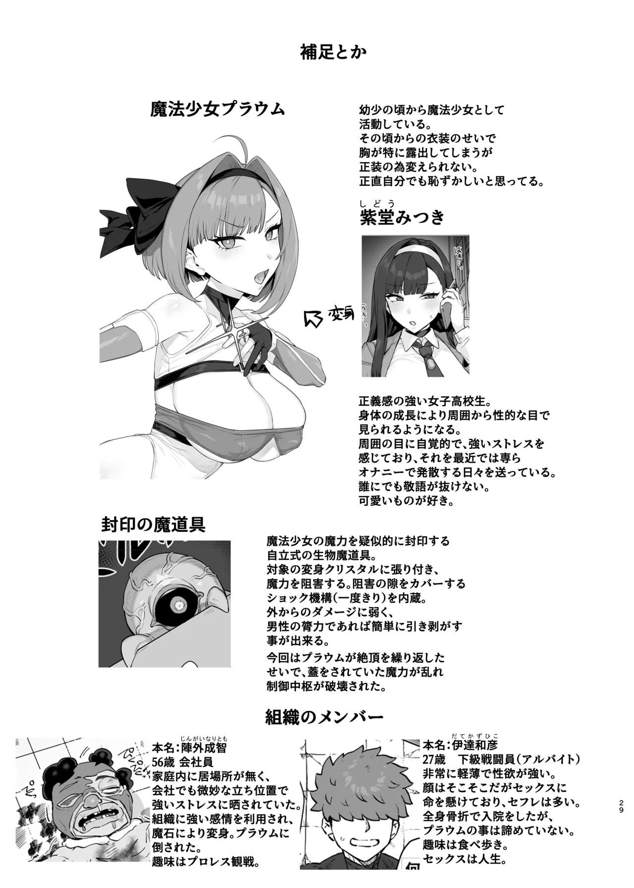 Page 28 of [Suisan Mentalism (Suisogenshi)] Mahou Shoujo Proum -Inyoku no Ayamachi- [Digital]