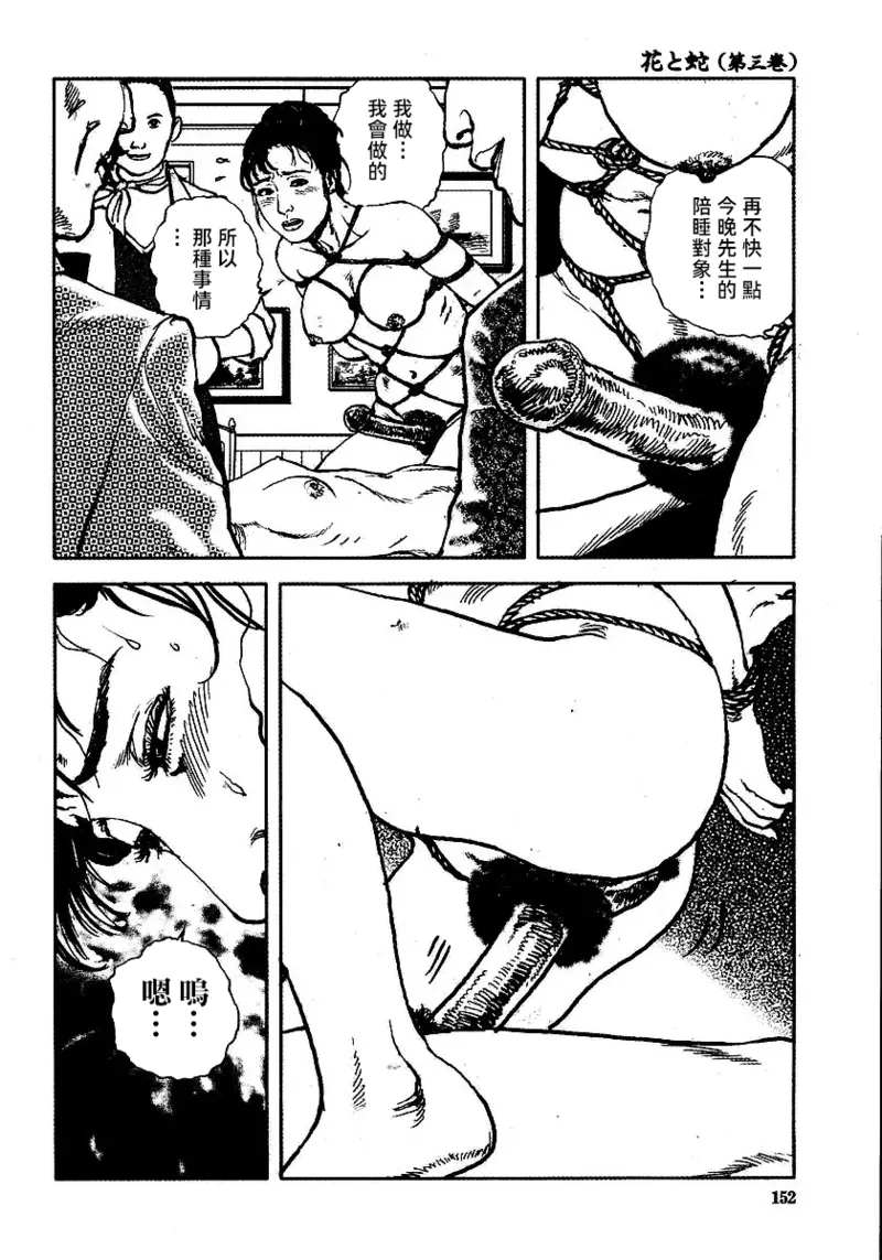 Page 158 of [長田要x団鬼六]花と蛇 第三集[大祭司汉化]