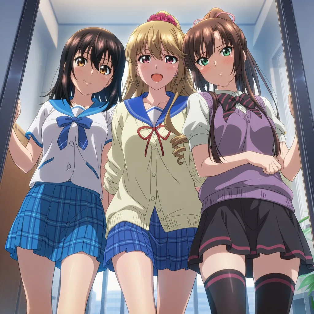 Page 2 of [Pixiv] Longshan T-YAMA【Strike the Blood】4P Room Apartment (AI Generated)