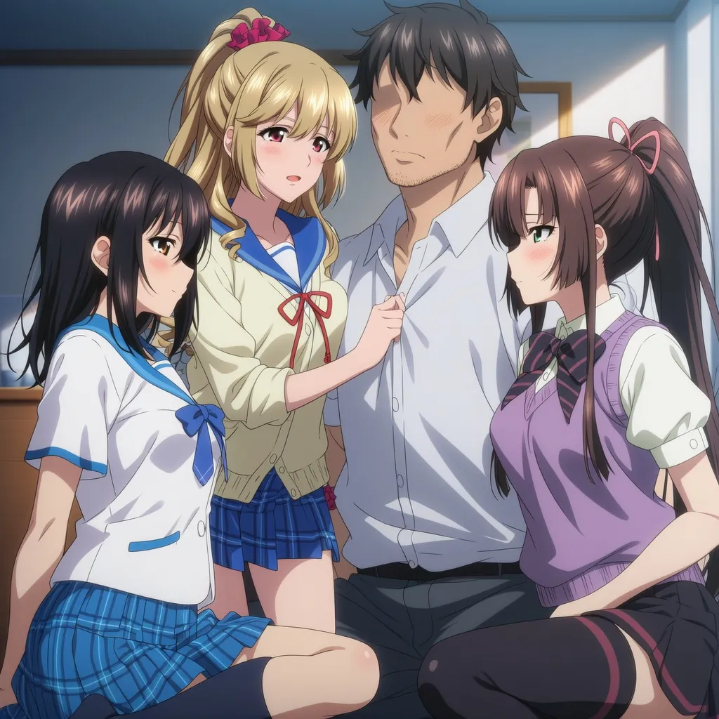 Page 3 of [Pixiv] Longshan T-YAMA【Strike the Blood】4P Room Apartment (AI Generated)