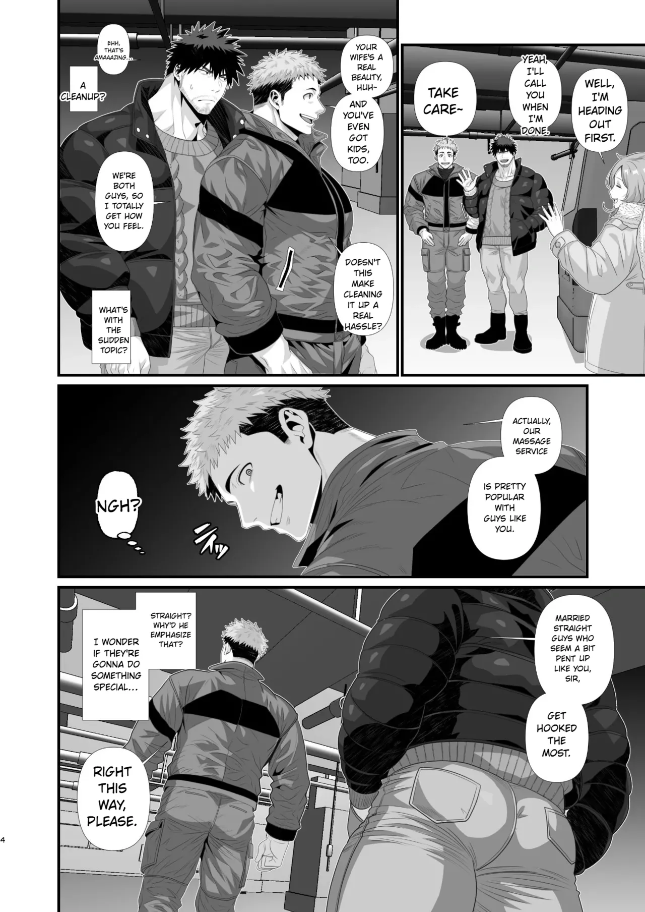 Page 4 of Straight guy gets all cleaned up