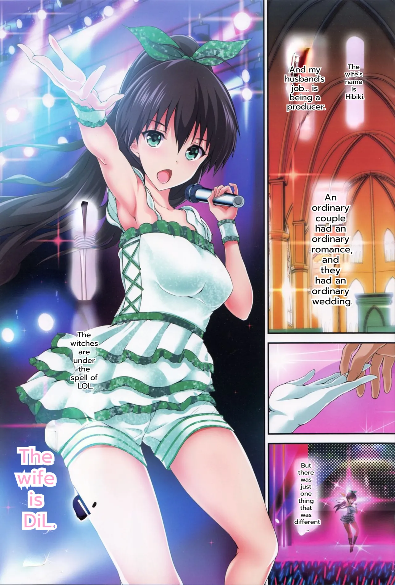 Page 2 of (COMIC1☆8) [Atelier Maruwa (Maruwa Tarou)] Okusama wa iDOL -Hibiki to Shoya Hen- (THE iDOLM@STER) [MTL]