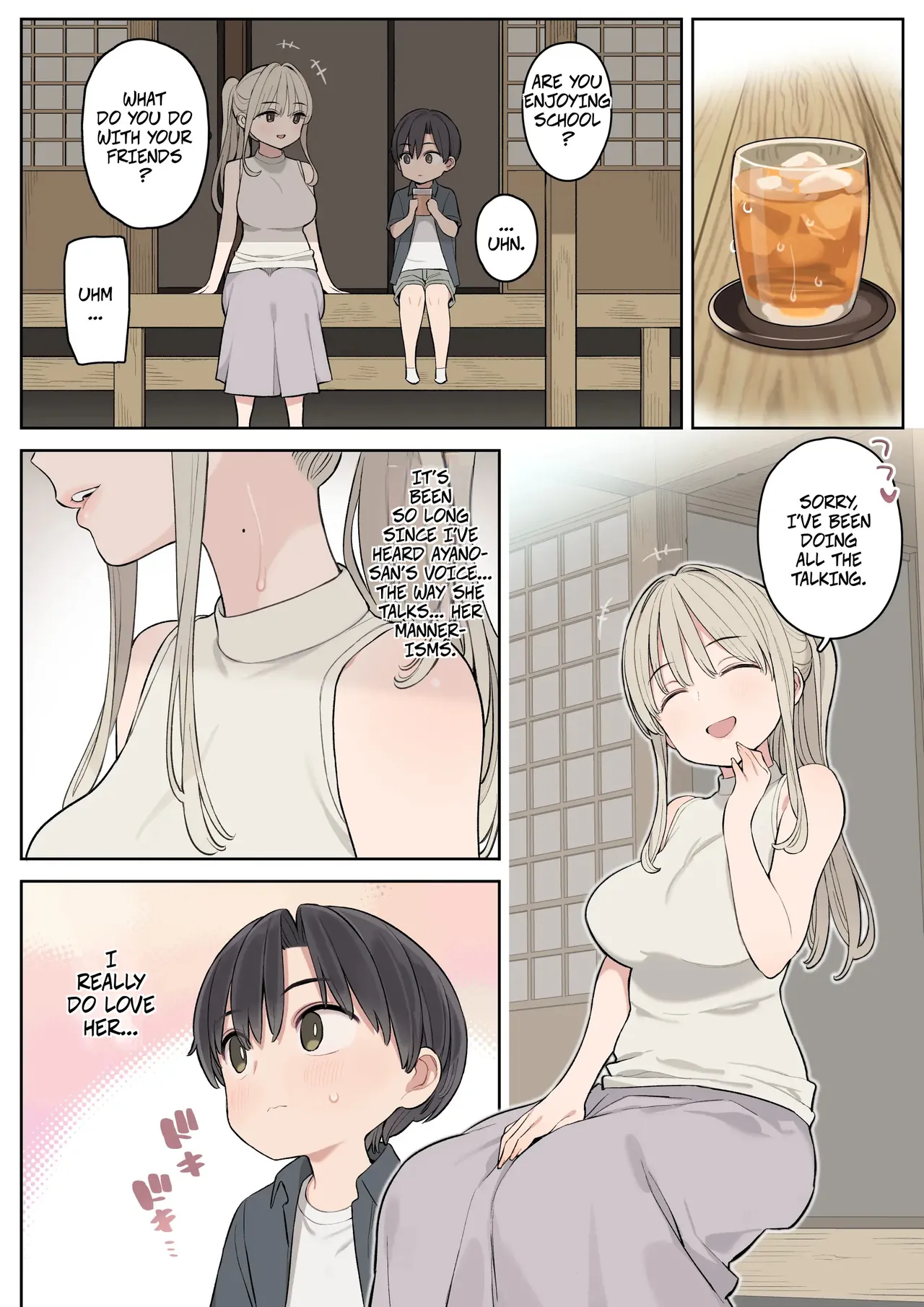 Page 3 of [Higuma-ya (Nora Higuma)] Natsuyasumi wa Inaka de Ayano-san ni Amaetai. | Want To Spend My Summer Vacation In The Countryside And Be Spoiled By Ayano-San [English] [CopyOf]