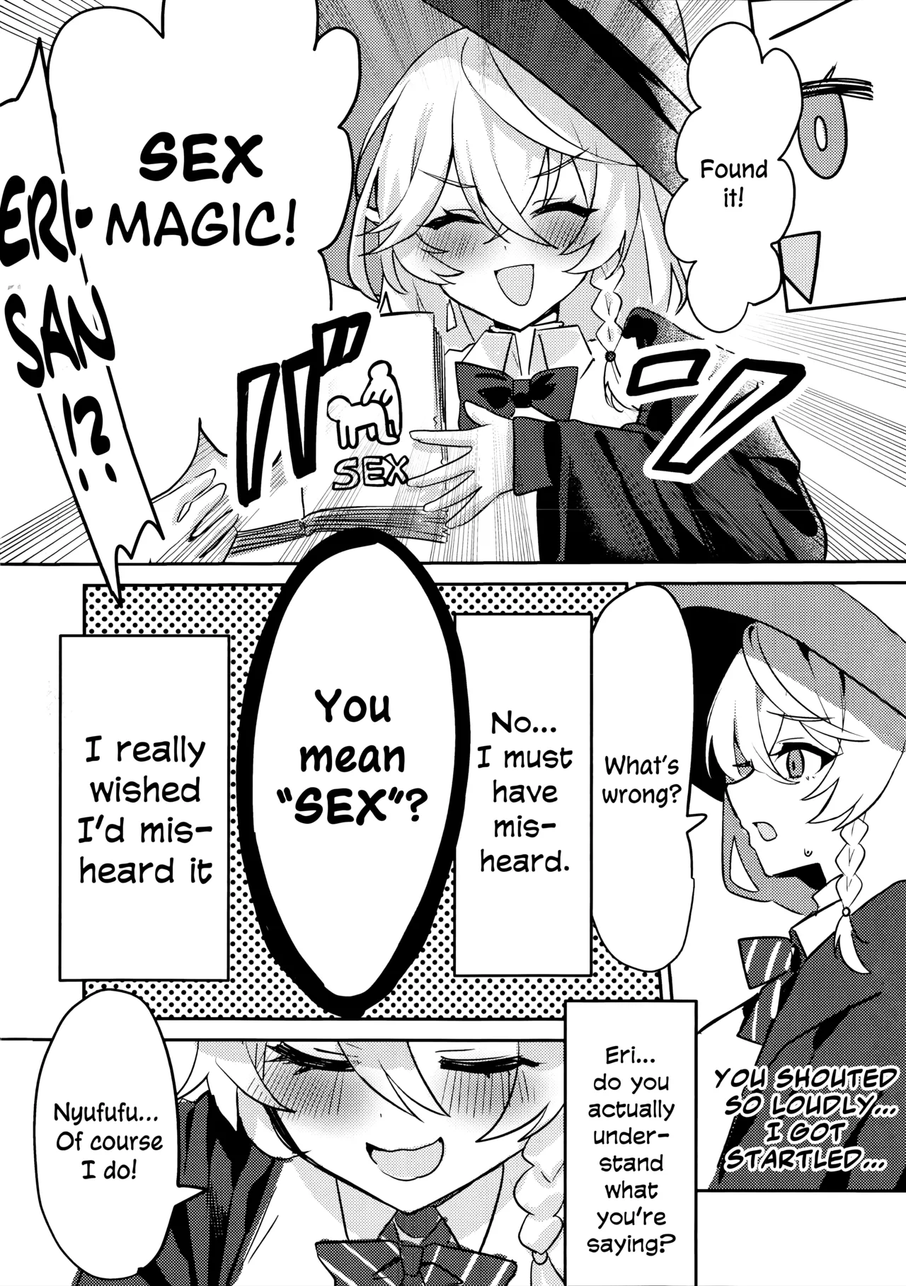 Page 3 of (C107) [Elemental Erogenous Zone (Nini no Yobikata)] Naisho no Mahou (Blue Archive) [English] [DKKMD Translations]