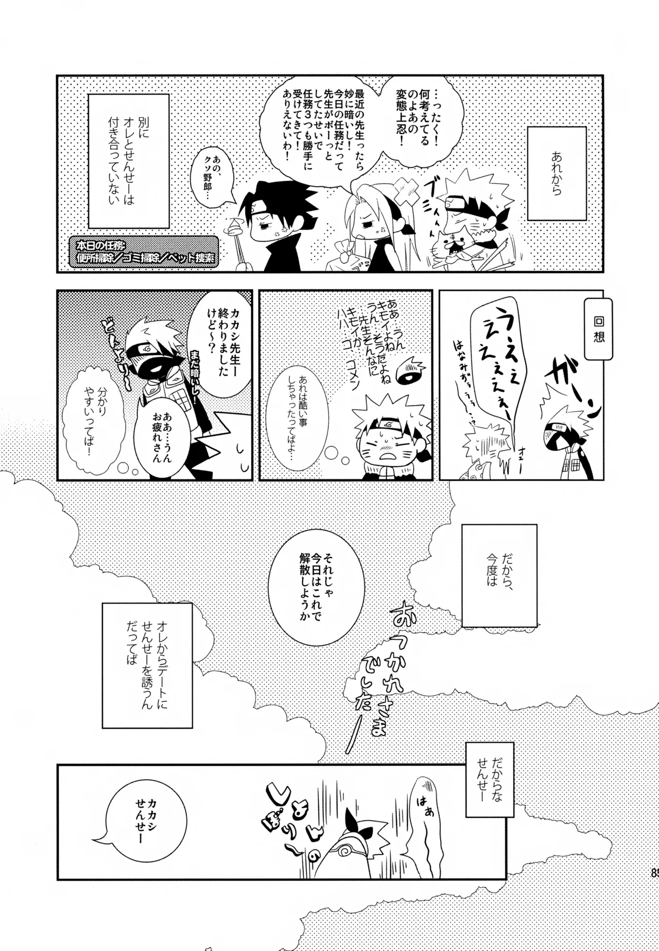 Page 84 of (SUPER24) [CHANOKI (Azuki Maccha)] Chanoki no Kinoko (Naruto)