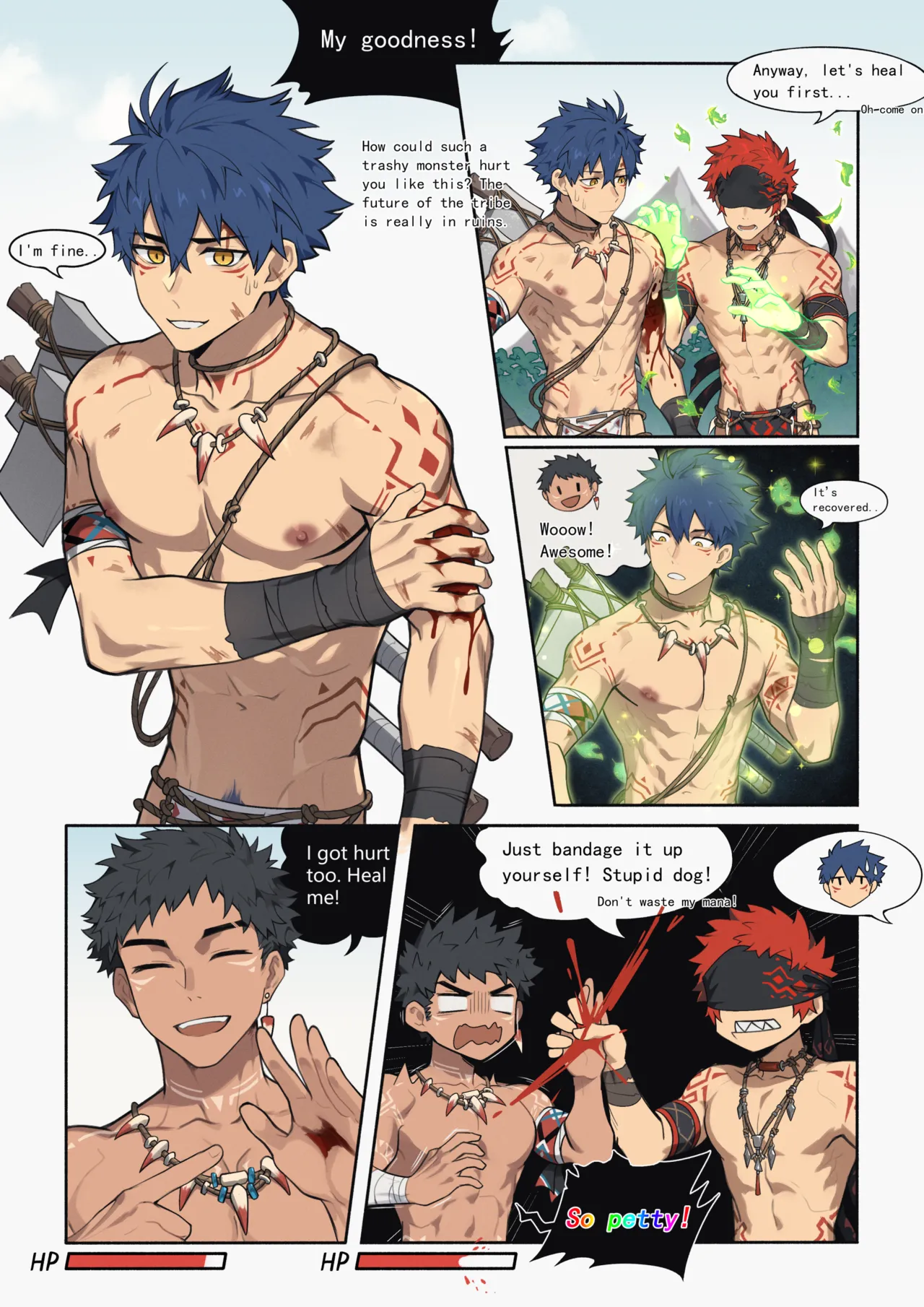 Page 2 of [PatientZ] Hunter's Trap Hole [Complete Version + Recolors] [English]