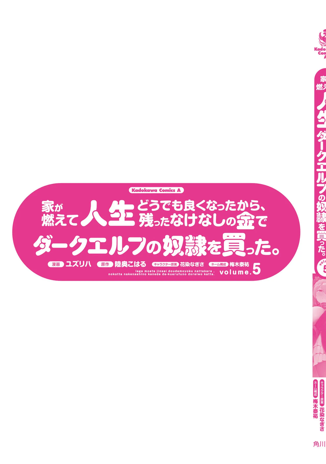 Page 167 of [陸奥こはる×ユズリハ] 家が燃えて人生どうでも良くなったから、残ったなけなしの金でダークエルフの奴隷を買った。 第05巻