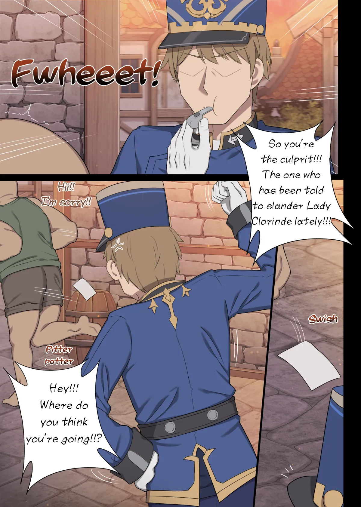 Page 2 of Clorinde the cumdump