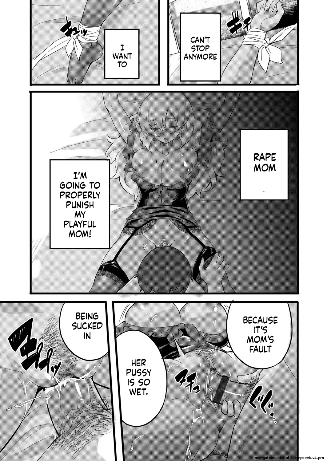 Page 10 of [Mocco] Otokoasobi Bakari Shitetara Musuko ni Oshioki Chinpo de Okorarechaimashita