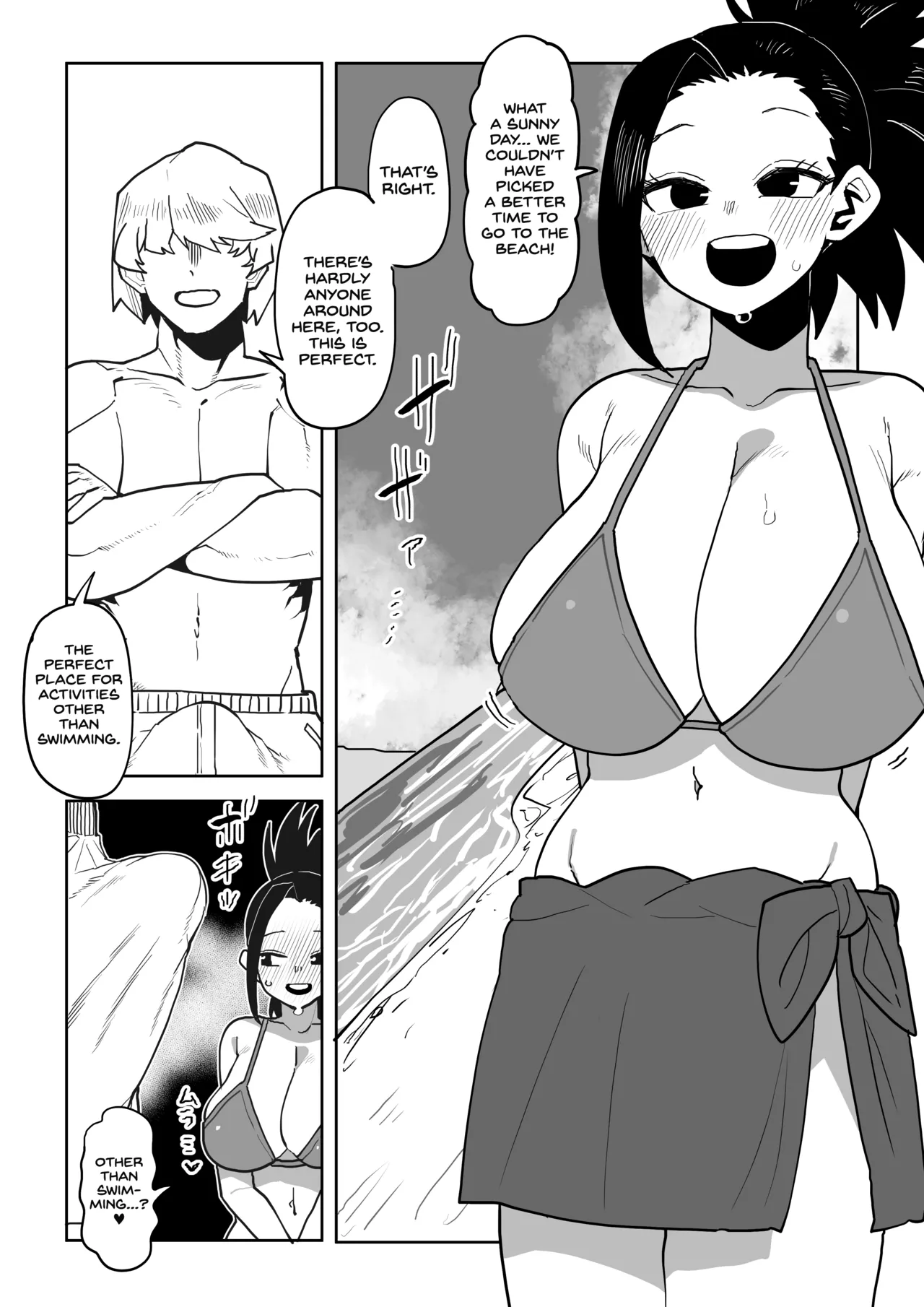Page 3 of [Oekaki Kaki] Teisou Gyakuten Mono Uraraka, Yaoyorozu, and Jiro no baai (Boku no Hero Academia) English