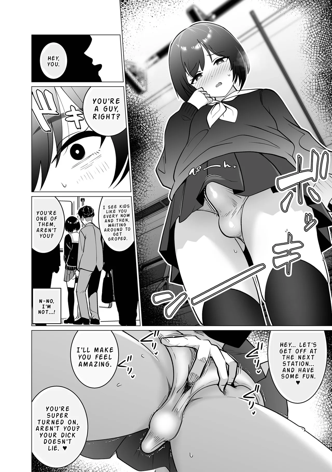 Page 4 of [Garasu Hokou] Sekuhara ♂ Kaisoku Chien Nashi! | Sexual Harassment ♂ Express Service, No Delays! (Web Otoko no Ko-llection! S Vol. 117) [English] [LKK•Scans] [Digital]