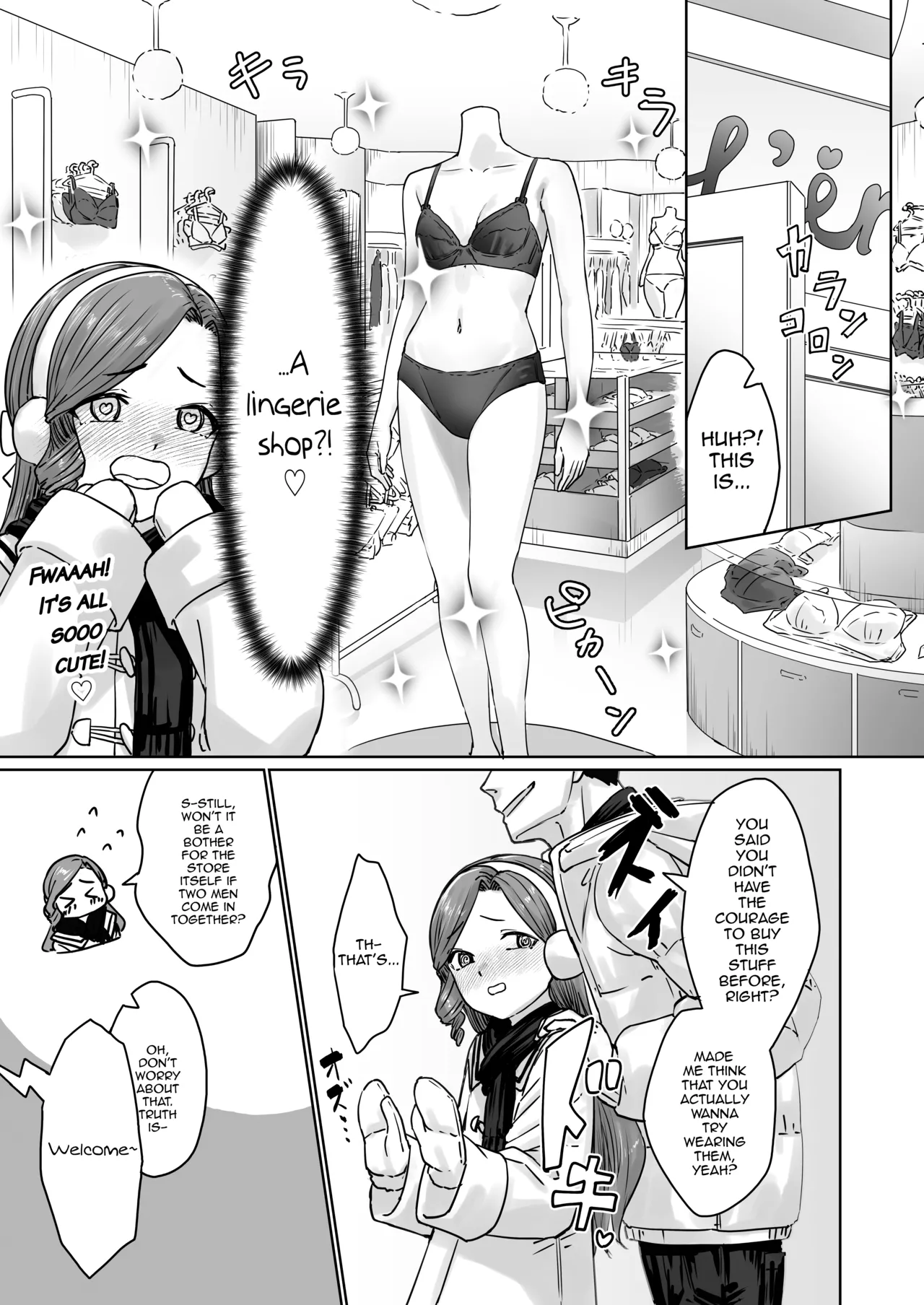Page 16 of [Kairali-Tei (PenDD)] Hentai Otokonoko no Dokidoki Lingerie Shopping - Lingerie Shopping of Hentai Otokonoko [English] [mysterymeat3] [Digital]