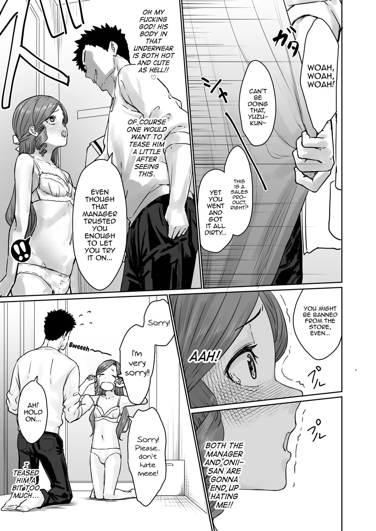 Page 26 of [Kairali-Tei (PenDD)] Hentai Otokonoko no Dokidoki Lingerie Shopping - Lingerie Shopping of Hentai Otokonoko [English] [mysterymeat3] [Digital]