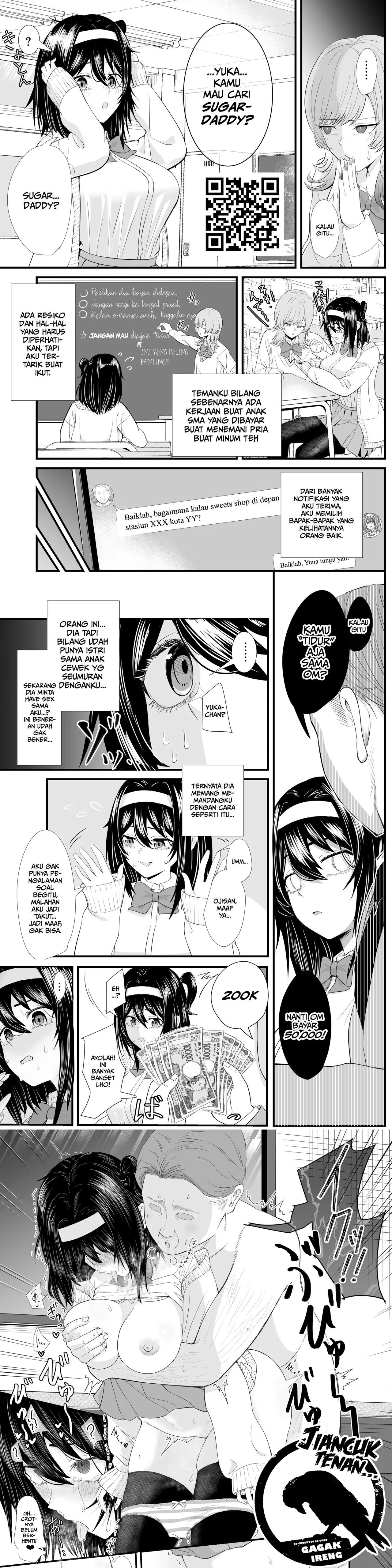 Page 37 of [Shisukeijyu] A story about a young girl who turns to SUGAR-DATING due to her family's financial hardship, only to be devoured by an Old Man and end up having a IMPREGNATION Climax [English] [Gagak_Ireng] [Digital]