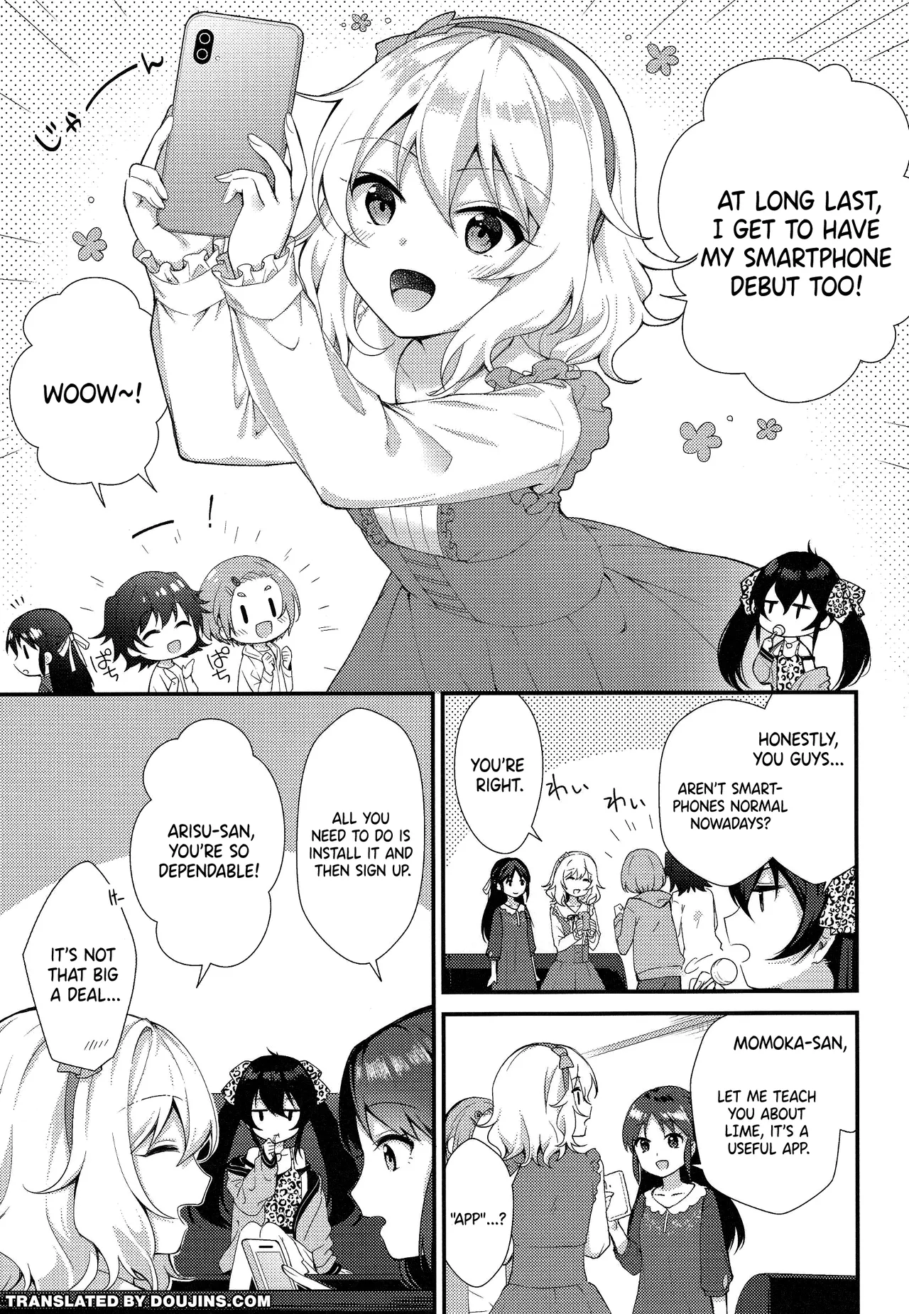 Page 2 of (C101) [Rabbit-trèfle (Yuiazu Nanoha)] Momoka no Yuuwaku | Momoka's Seduction (THE IDOLM@STER CINDERELLA GIRLS) [English] {Doujins.com}