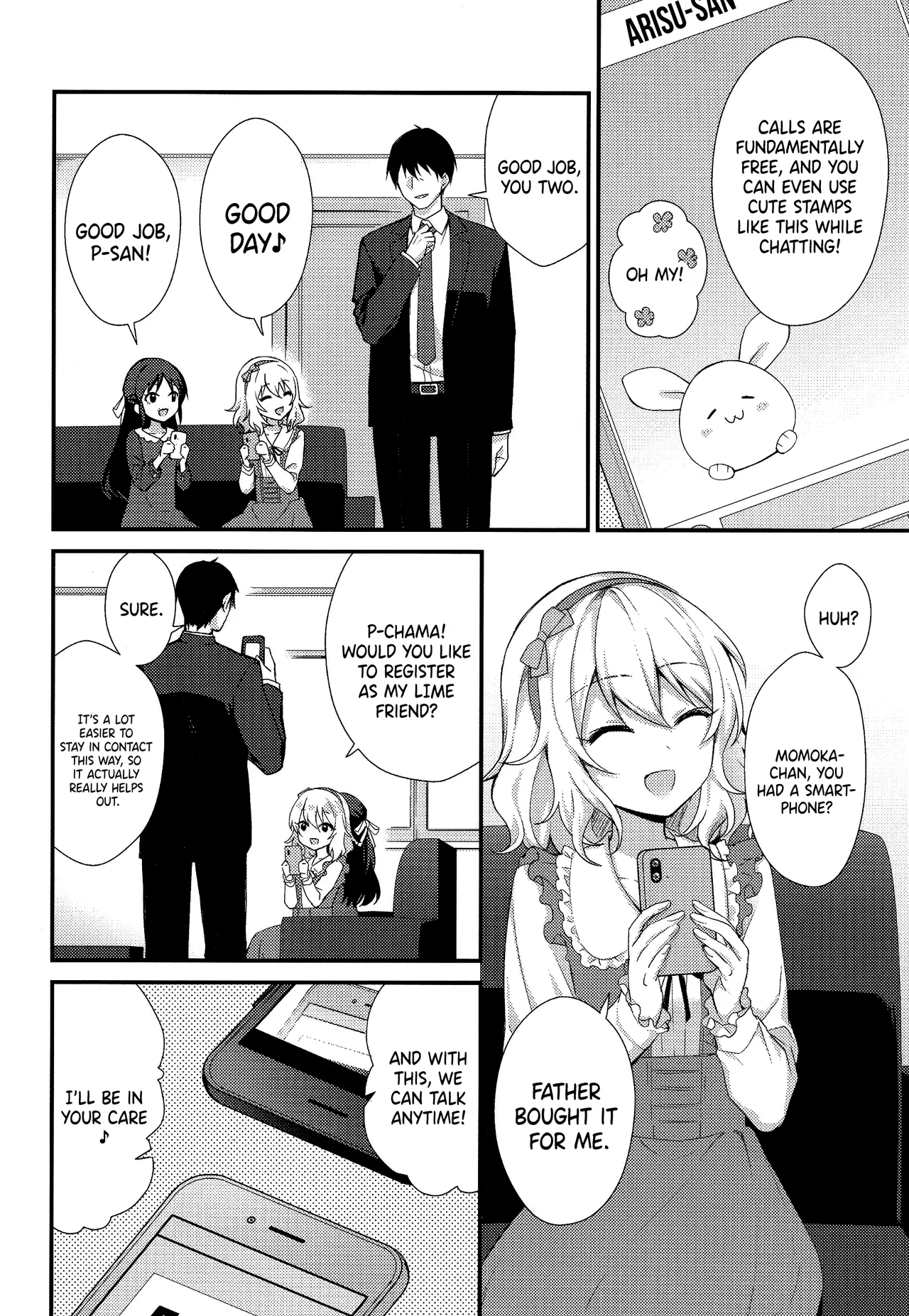 Page 3 of (C101) [Rabbit-trèfle (Yuiazu Nanoha)] Momoka no Yuuwaku | Momoka's Seduction (THE IDOLM@STER CINDERELLA GIRLS) [English] {Doujins.com}