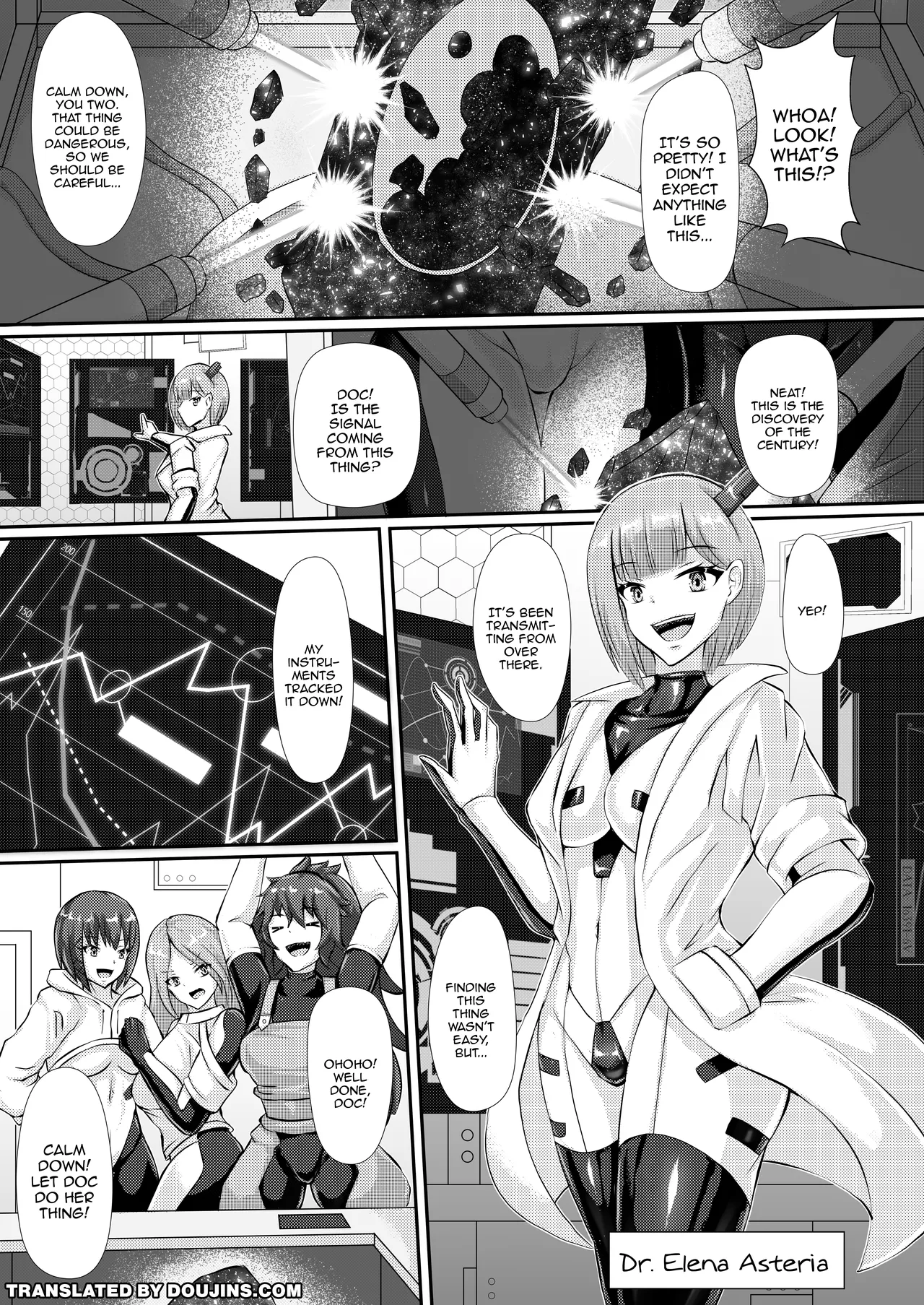 Page 2 of [Haitoku Kenkyuujo (Kuro Yoroi)] Junsei yori Ai o Komete | With Love from the Dwarf Star [English] {Doujins.com} [Digital]