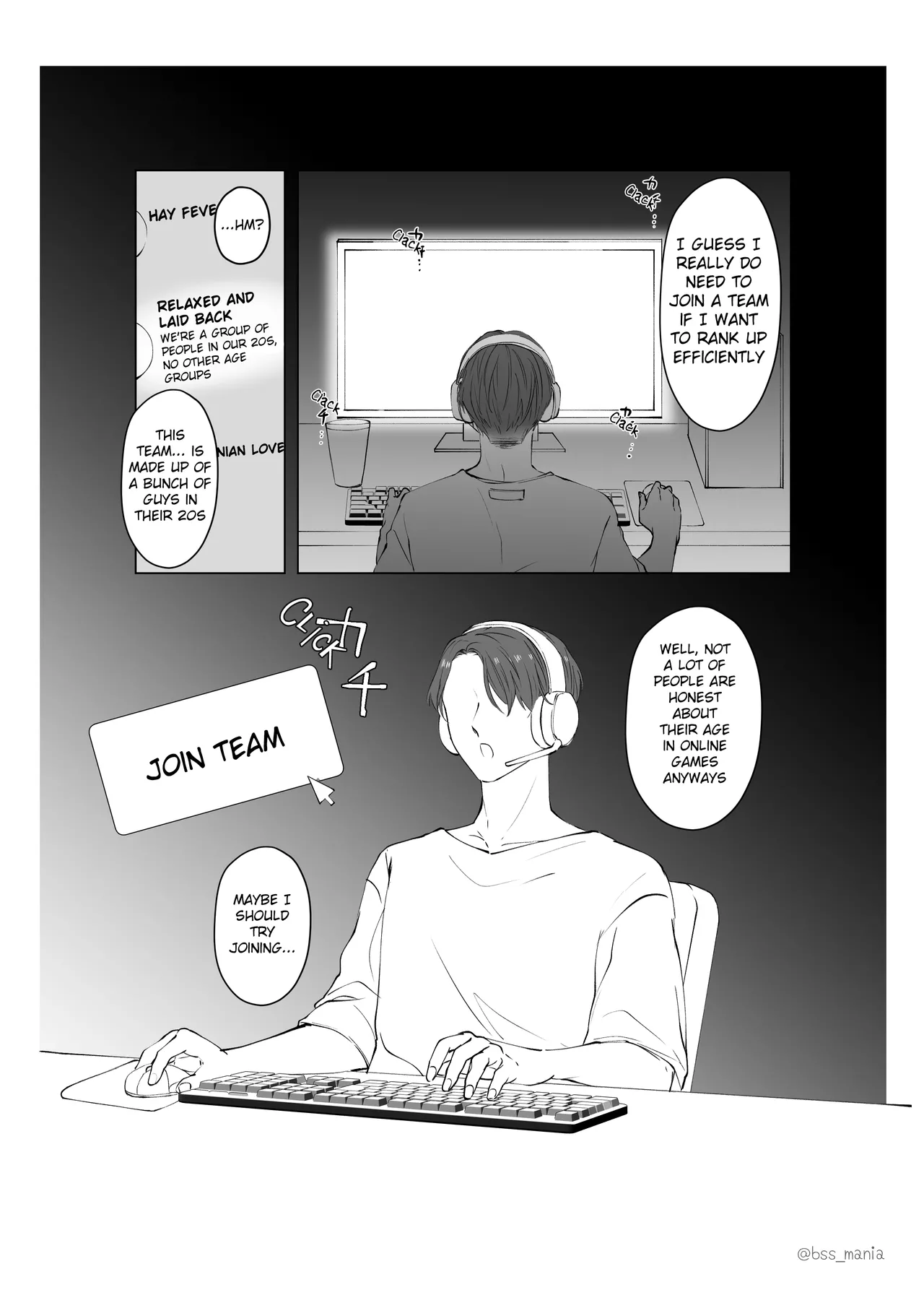 Page 3 of [BBS Boku ga Saki ni Suki Datta no ni... Fukyuu Iinkai (Ichijiku)] I did it with the whole Game-team [English]