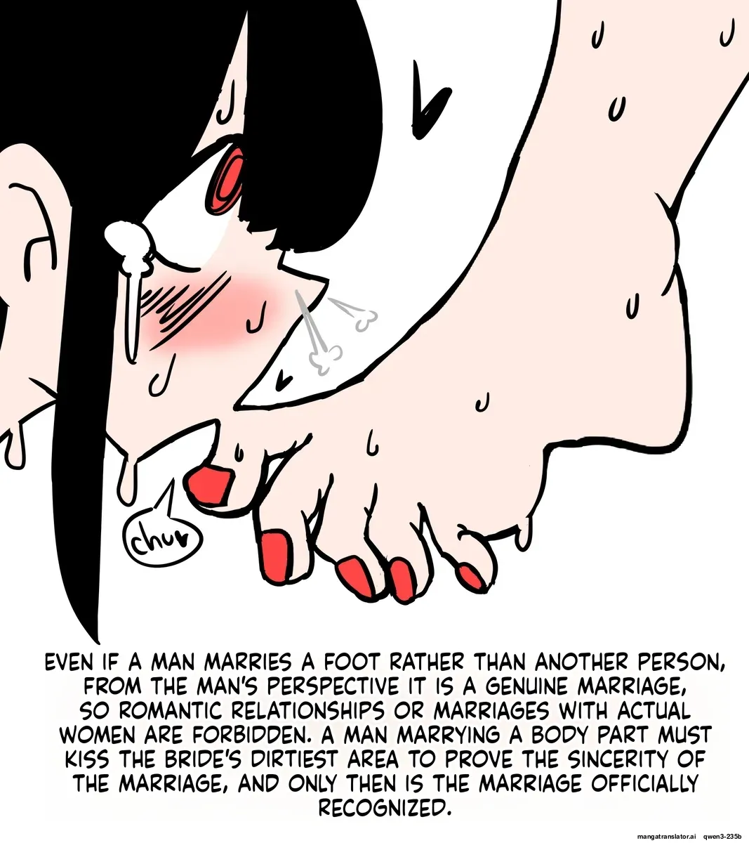 Page 3 of [Au79] Marrying the feet of the girl I like (Pixiv) [English] [MTL]