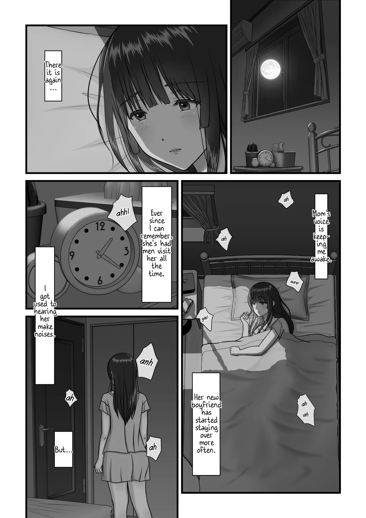 Page 2 of [Purinpurun] Mama no H o Nozoita Hi kara Watashi wa Okashiku Narimashita - Peeping on My Mom Turned Me into a Pervert [English]