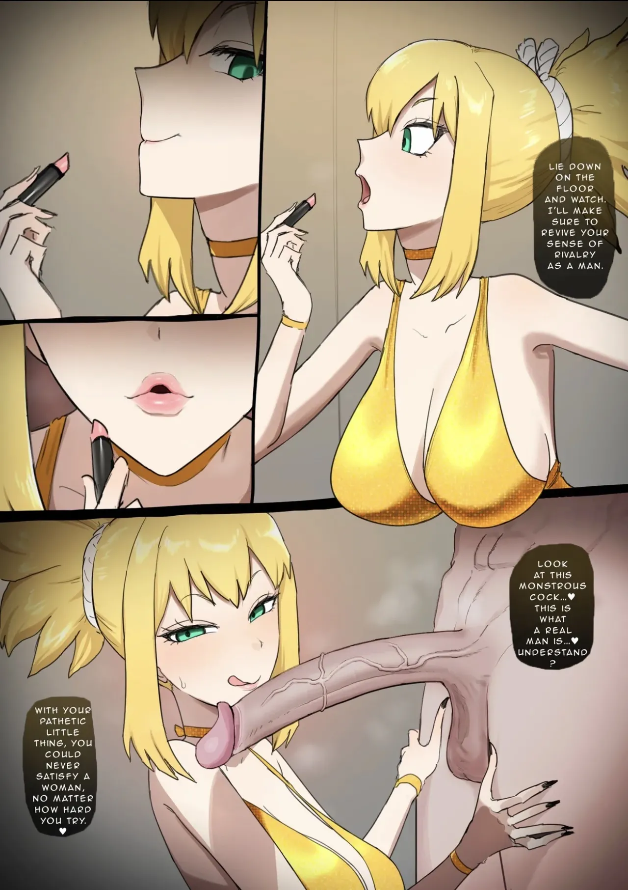 Page 9 of [Giga] コハク×BBC (Dr.STONE)【热狗人机翻】