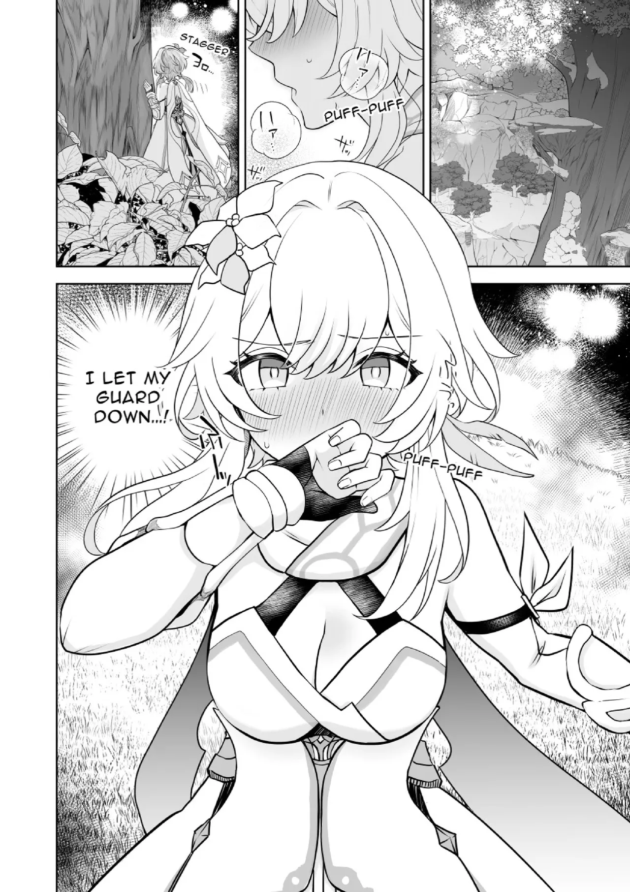 Page 3 of [Morimoriya (Shikanoo Derako)] Hana to Tawamure (Genshin Impact) [English]