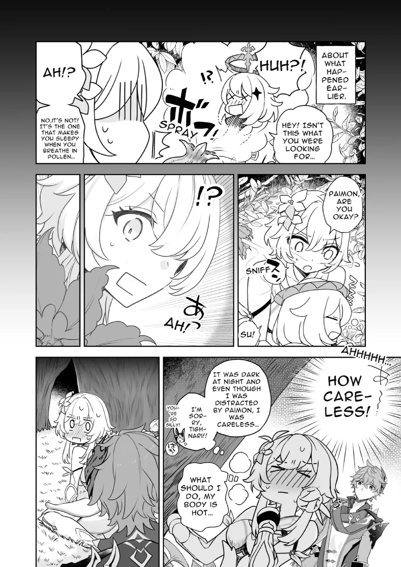Page 5 of [Morimoriya (Shikanoo Derako)] Hana to Tawamure (Genshin Impact) [English]