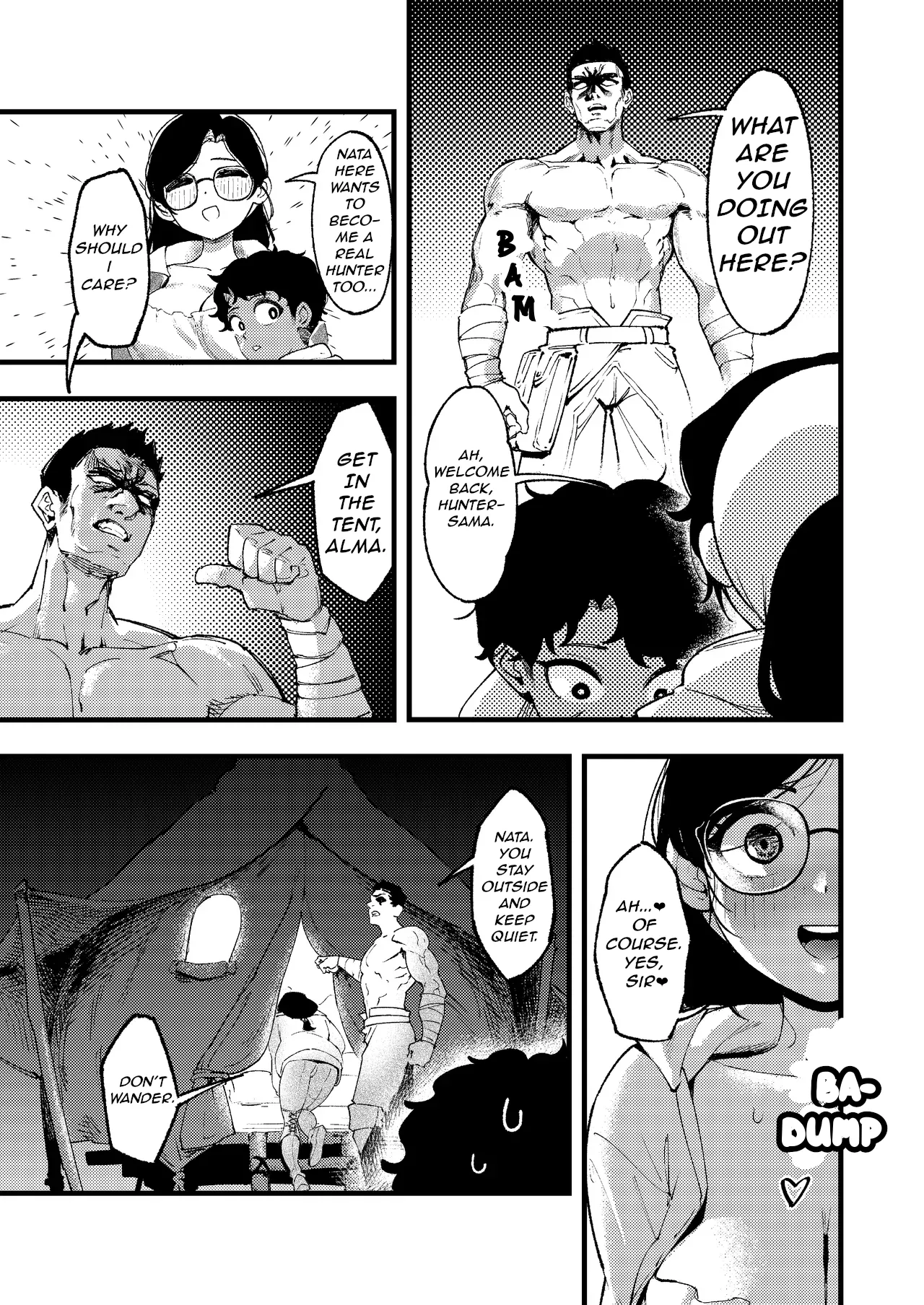 Page 3 of [ProudBanana] Shota Gaki no Mae de One o Buchiokasu 01 | Roughly Fucking a Shota's Onee-San in Front of Him 01 (Monster Hunter Wilds) [English] [JoJo'sWackyQuest] [Digital]