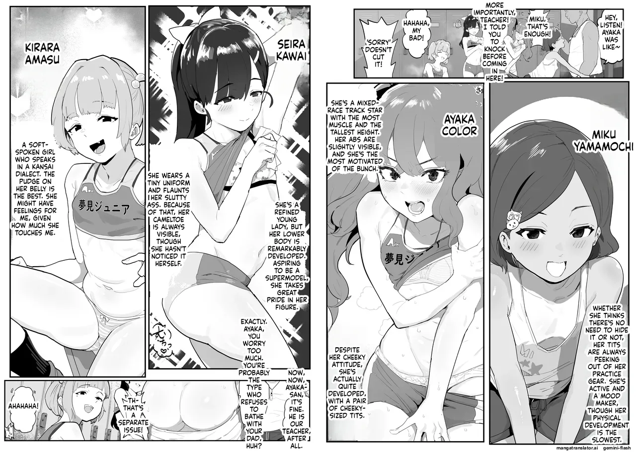 Page 3 of [Airimiash (Rabu)] Gachi Rikujou Club wa Donna Shidou ni mo Zenryoku de Baka de Saikkou♡ [English] [MTL]